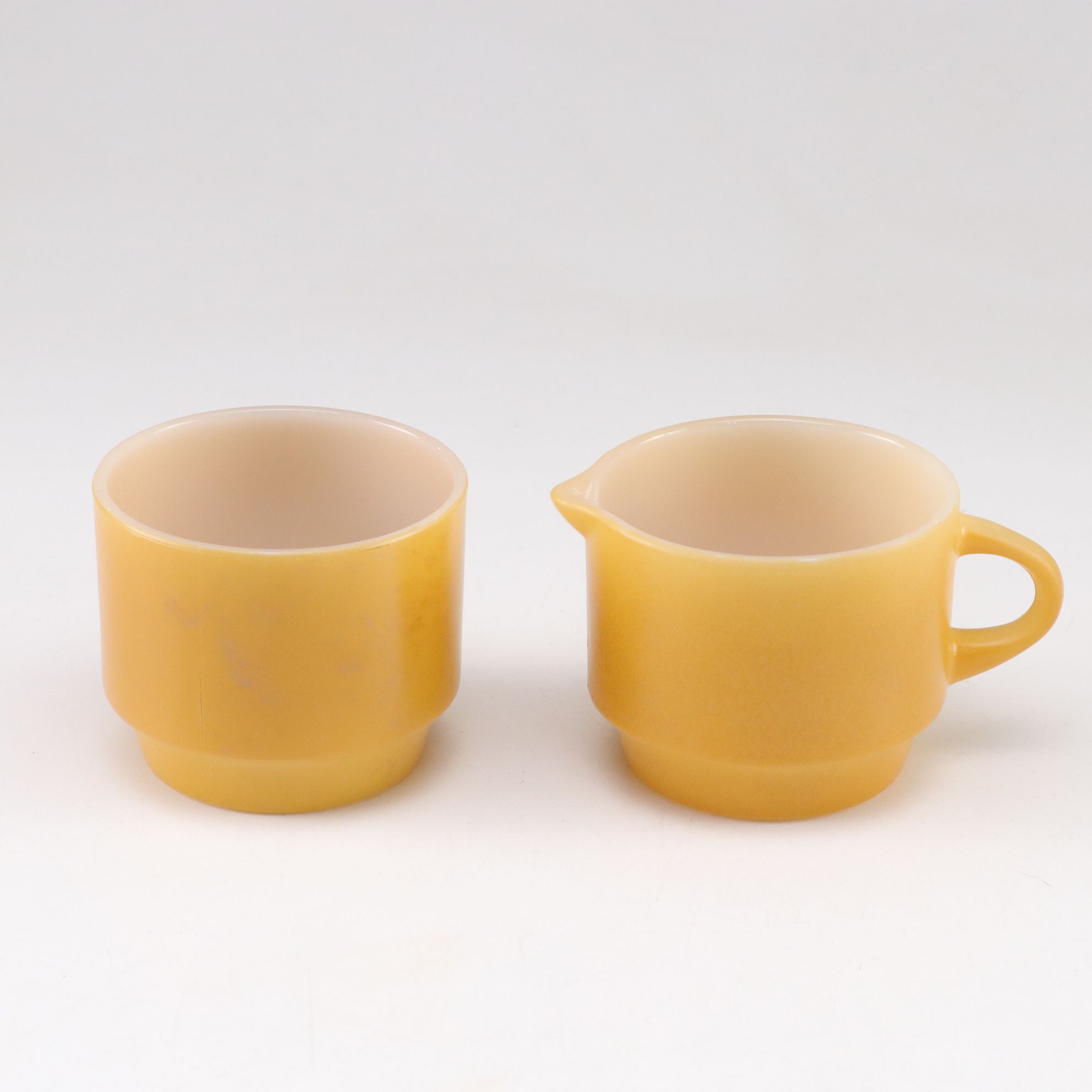 Hazel-Atlas "El Dorado" Avocado Glass Pitcher, Figgjo Hand-Painted Bowl & More