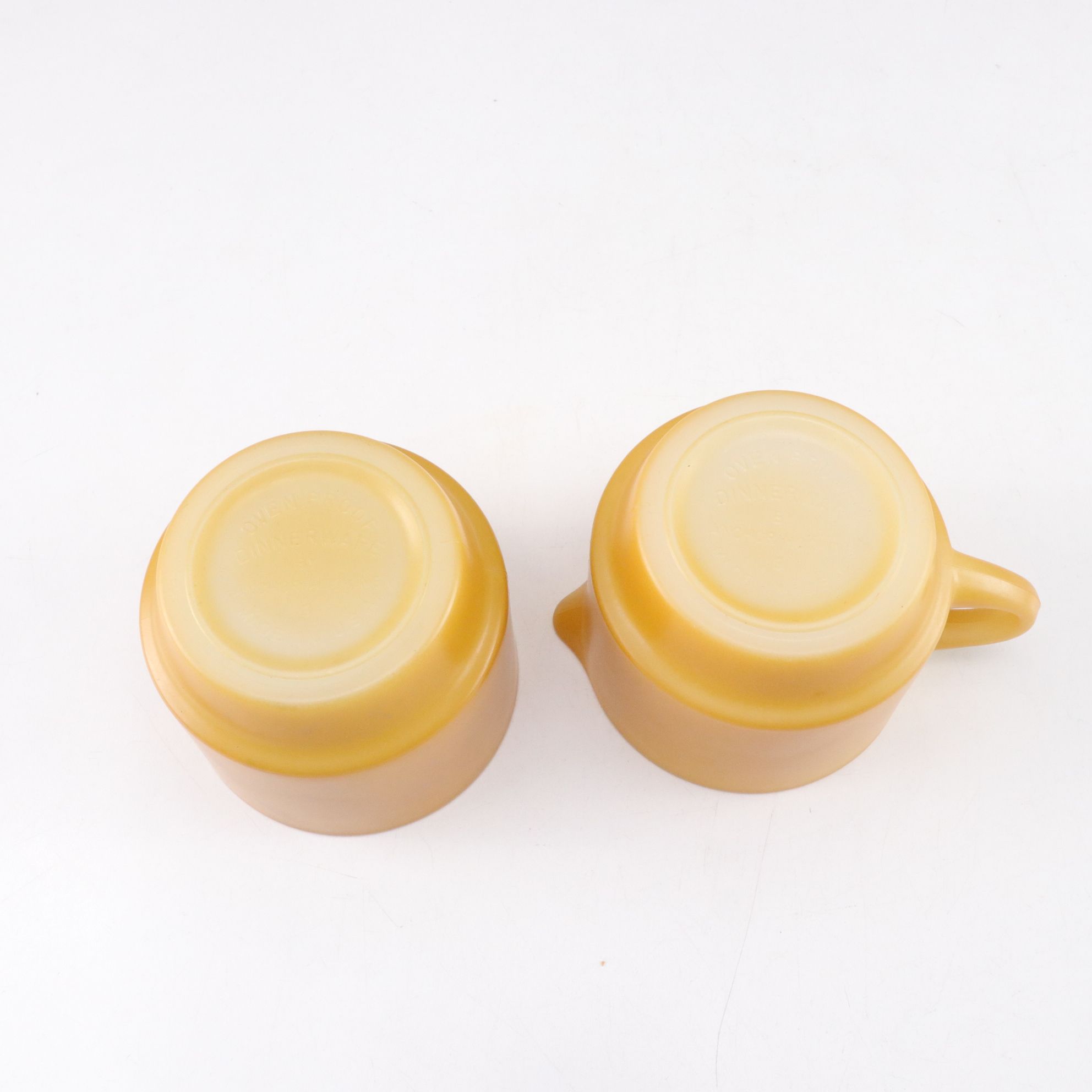 Hazel-Atlas "El Dorado" Avocado Glass Pitcher, Figgjo Hand-Painted Bowl & More