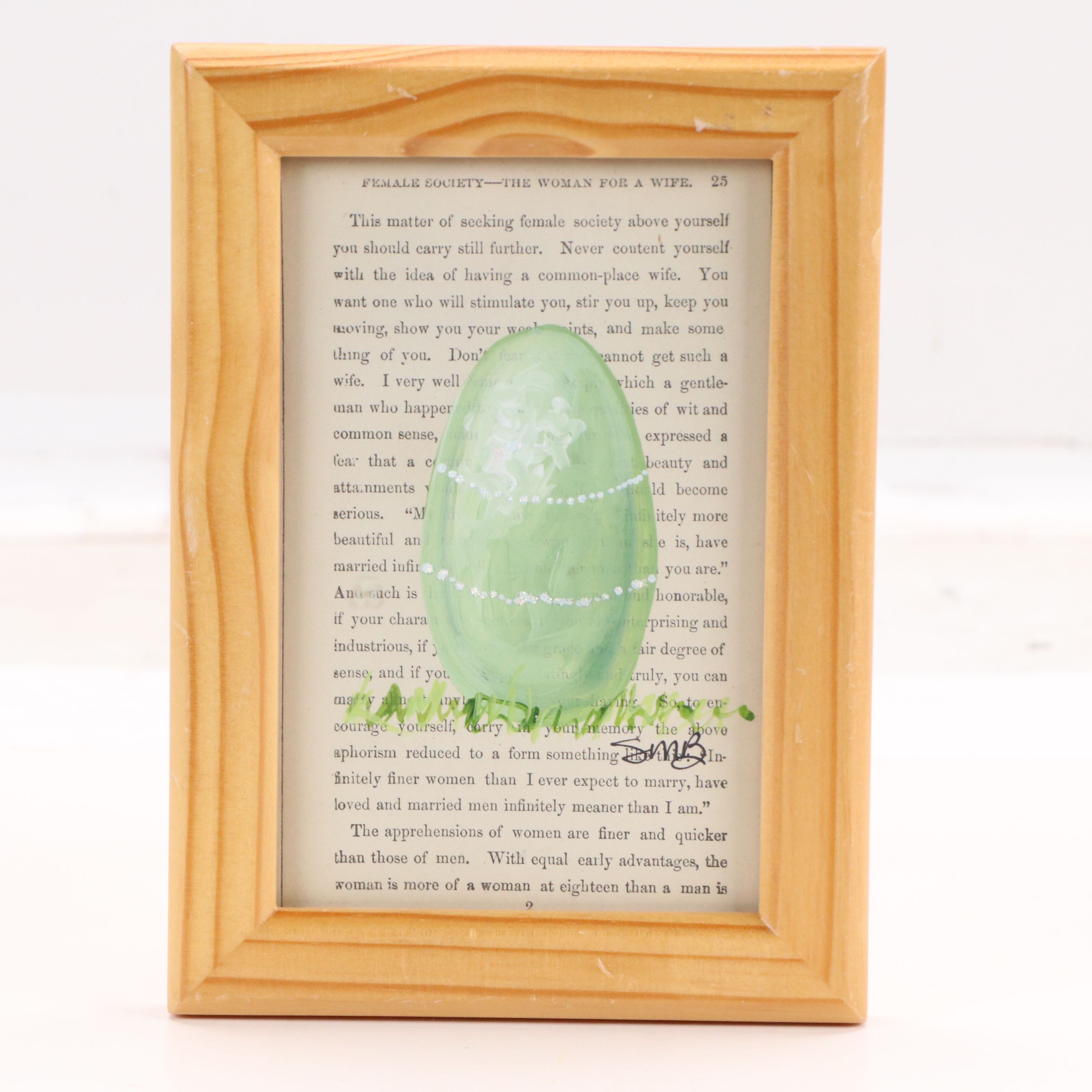 Easter Egg Paintings on Marital Texts