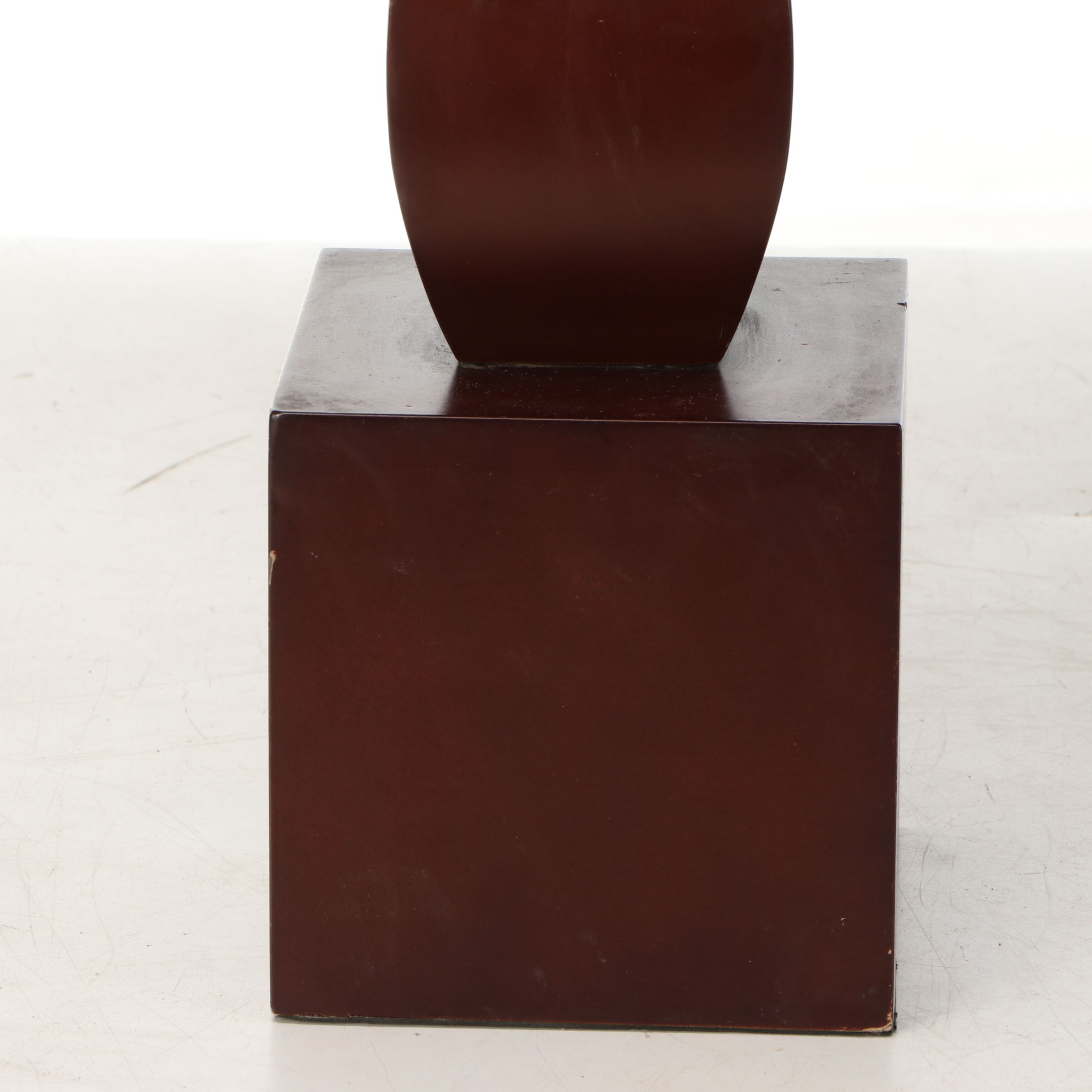 Pair of Modern Torchiere Table Lamps