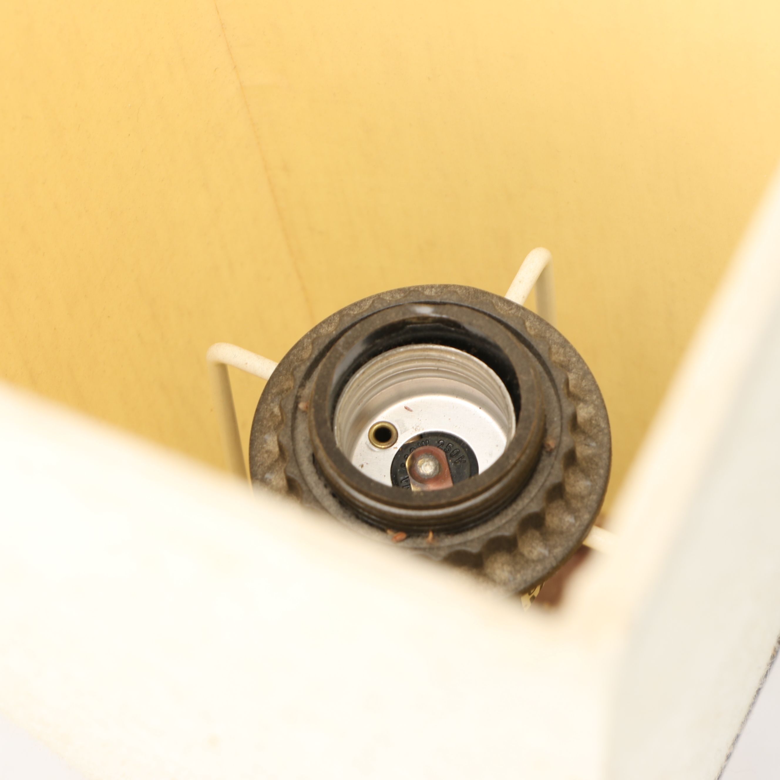 Pair of Modern Torchiere Table Lamps