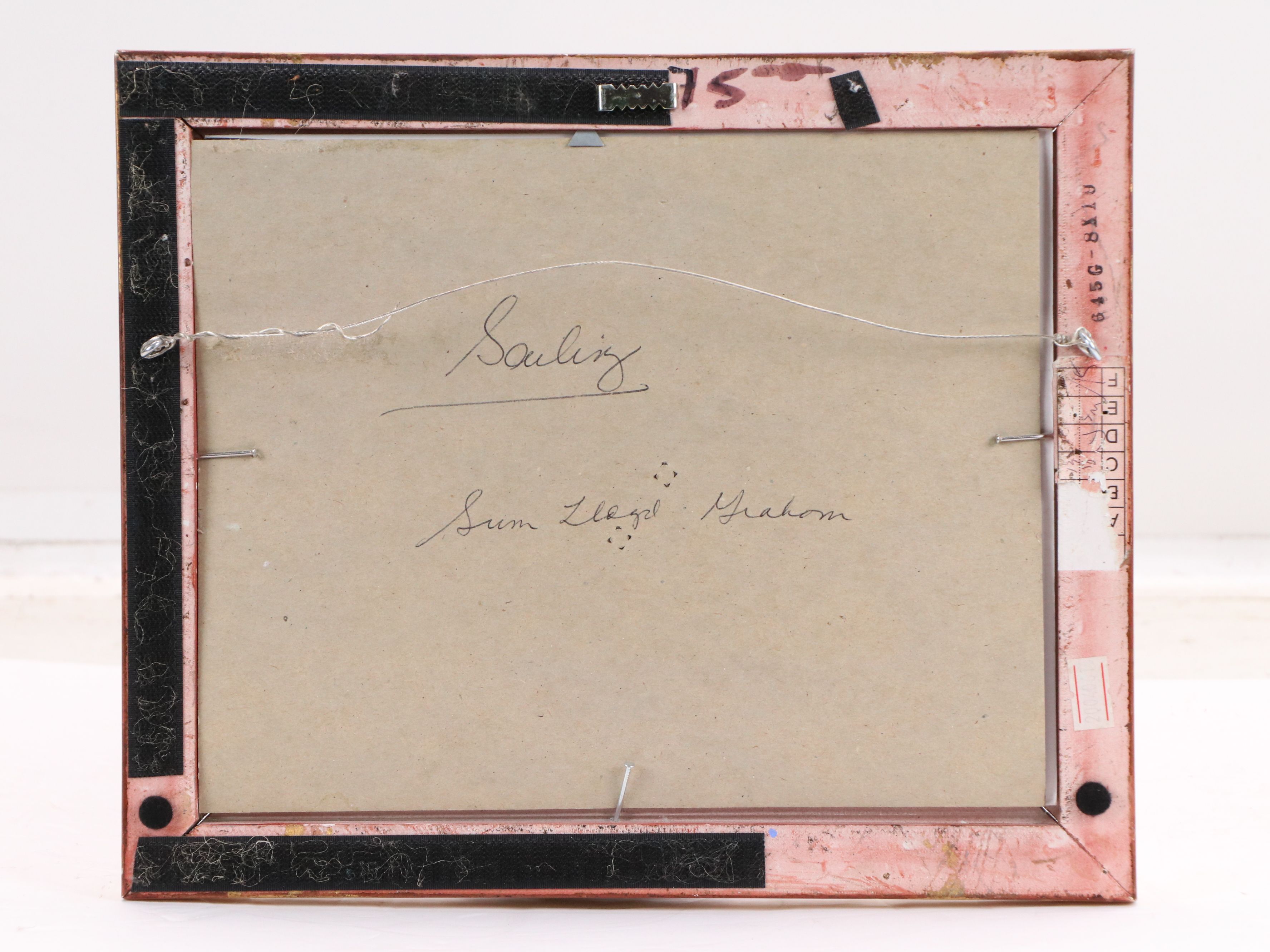 Susan Lloyd Graham Seascape Acrylic Painting "Sailing," Late 20th Century