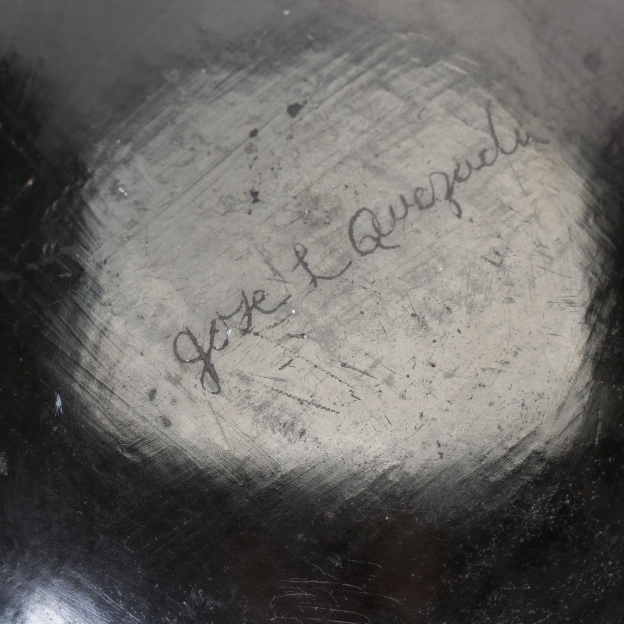 Jose L. Quezada Mata Ortiz Style Pottery Vessel, Late 20th Century