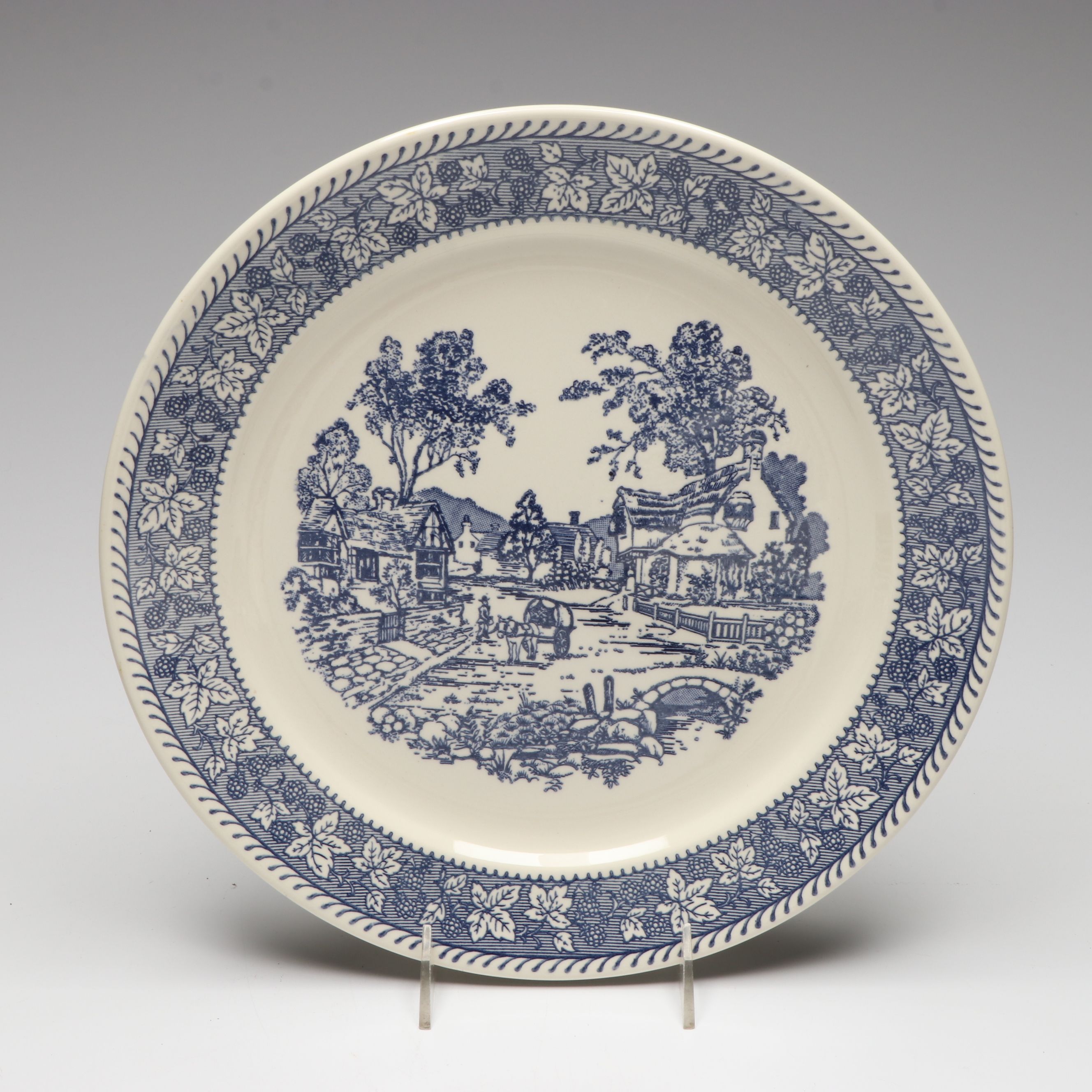 Homer Laughlin "Shakespeare Country Blue" Ceramic Dinnerware