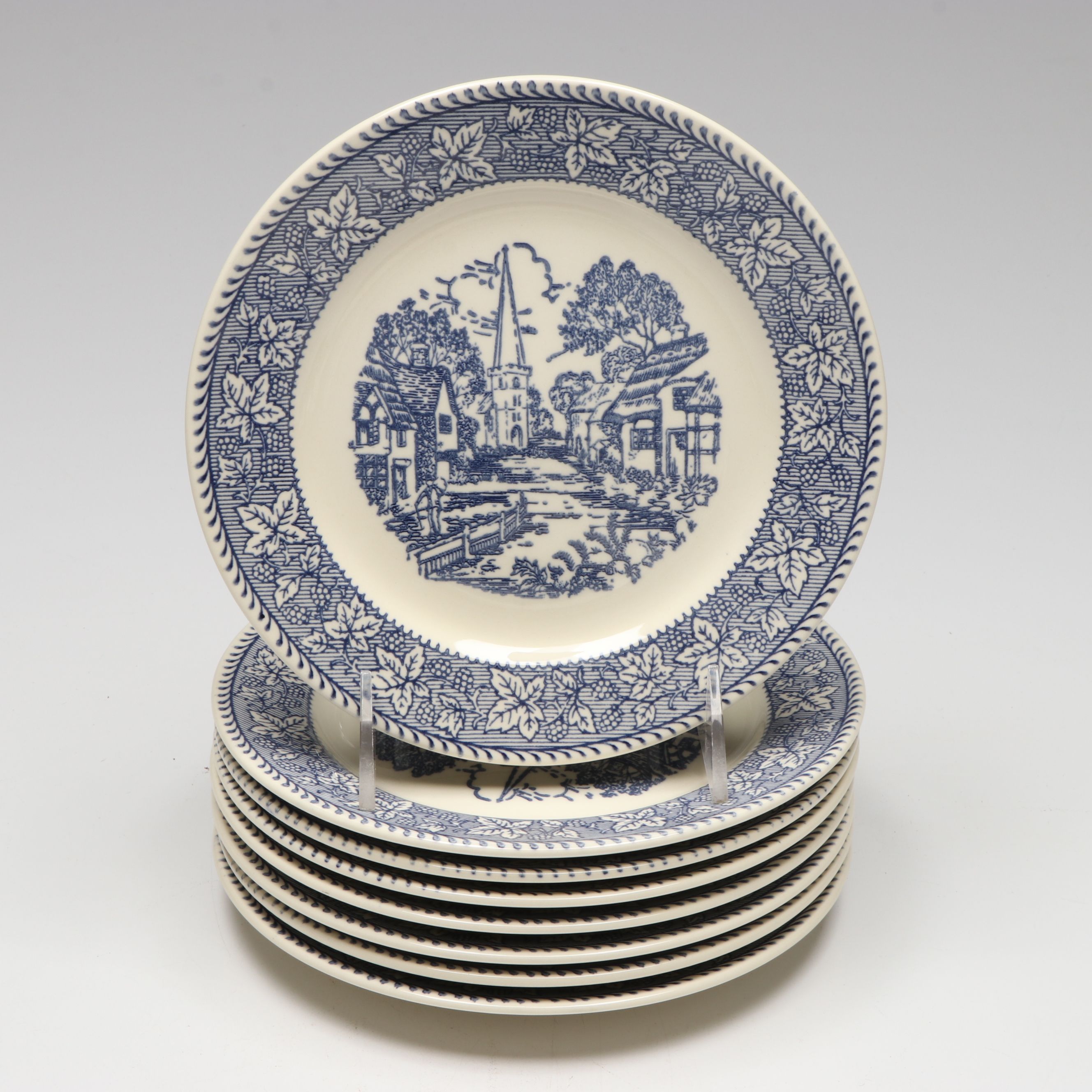 Homer Laughlin "Shakespeare Country Blue" Ceramic Dinnerware