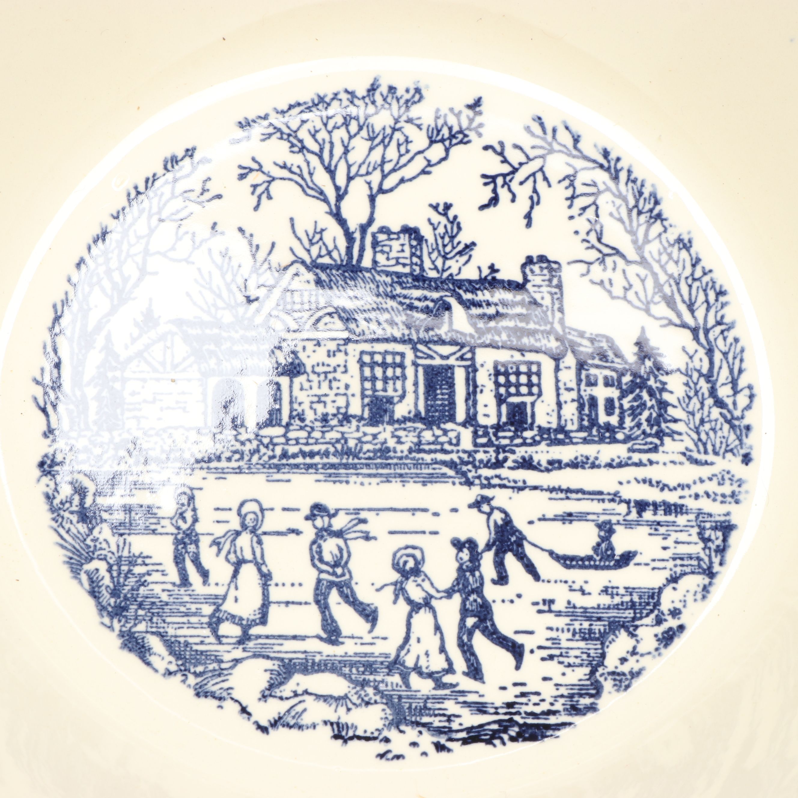 Homer Laughlin "Shakespeare Country Blue" Ceramic Dinnerware