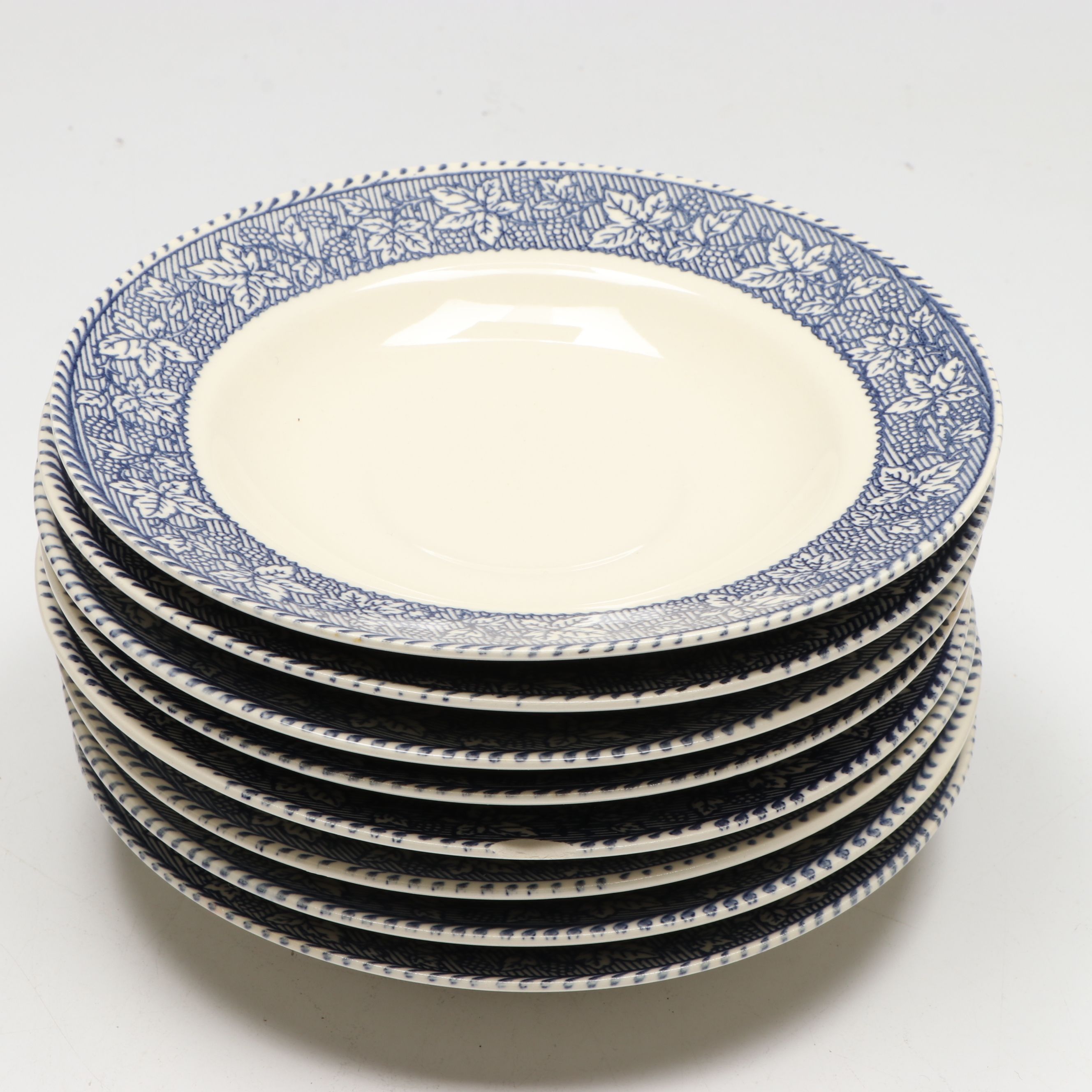 Homer Laughlin "Shakespeare Country Blue" Ceramic Dinnerware