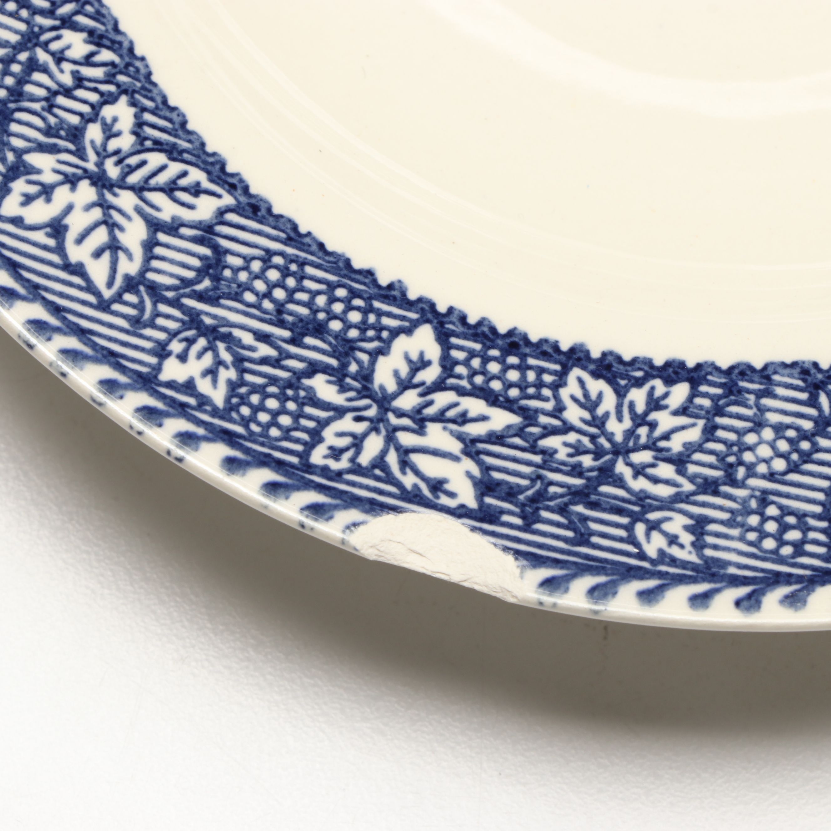 Homer Laughlin "Shakespeare Country Blue" Ceramic Dinnerware