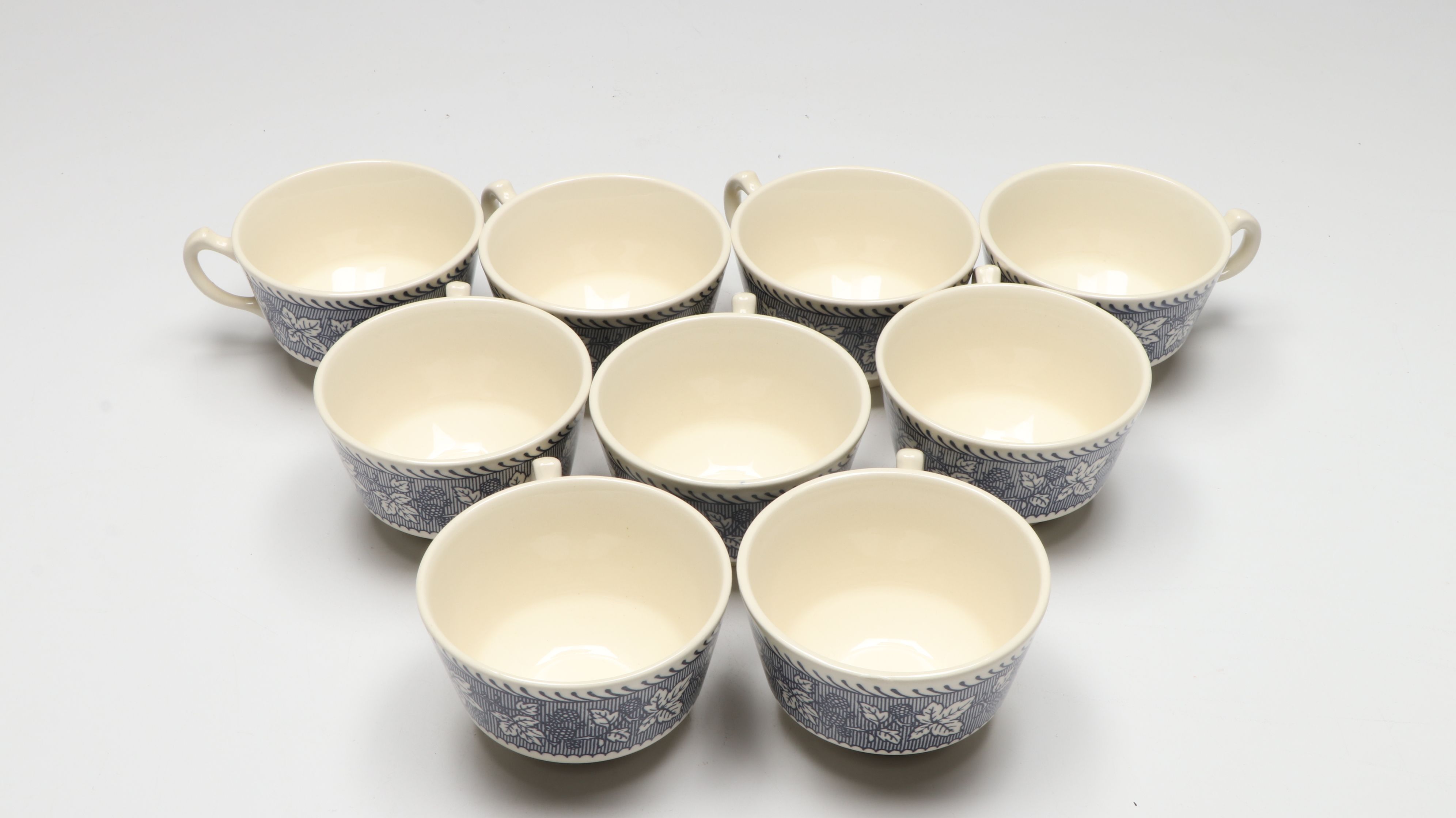 Homer Laughlin "Shakespeare Country Blue" Ceramic Dinnerware