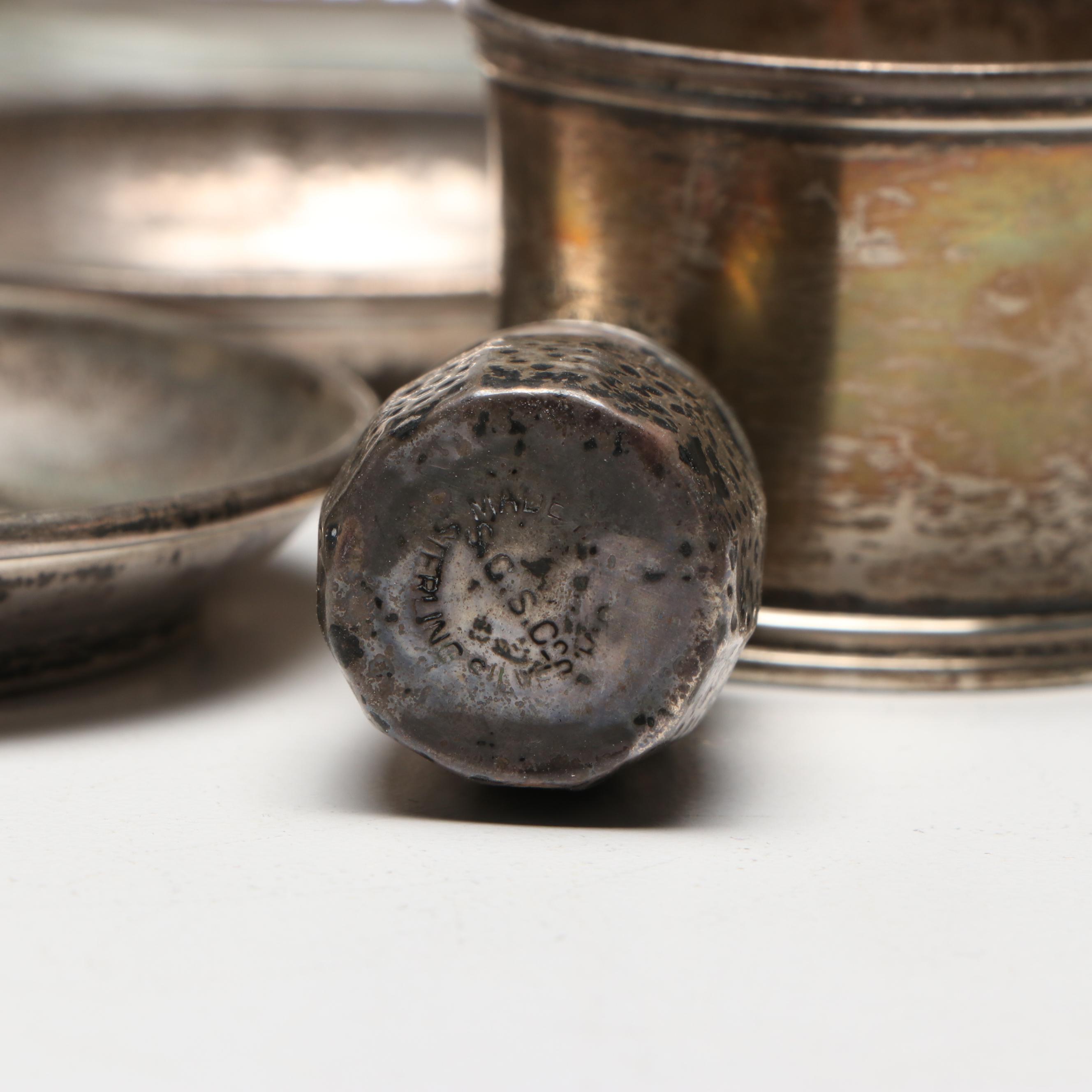 Frank M. Whiting, Webster and Garden Silversmiths Sterling Silver Tableware