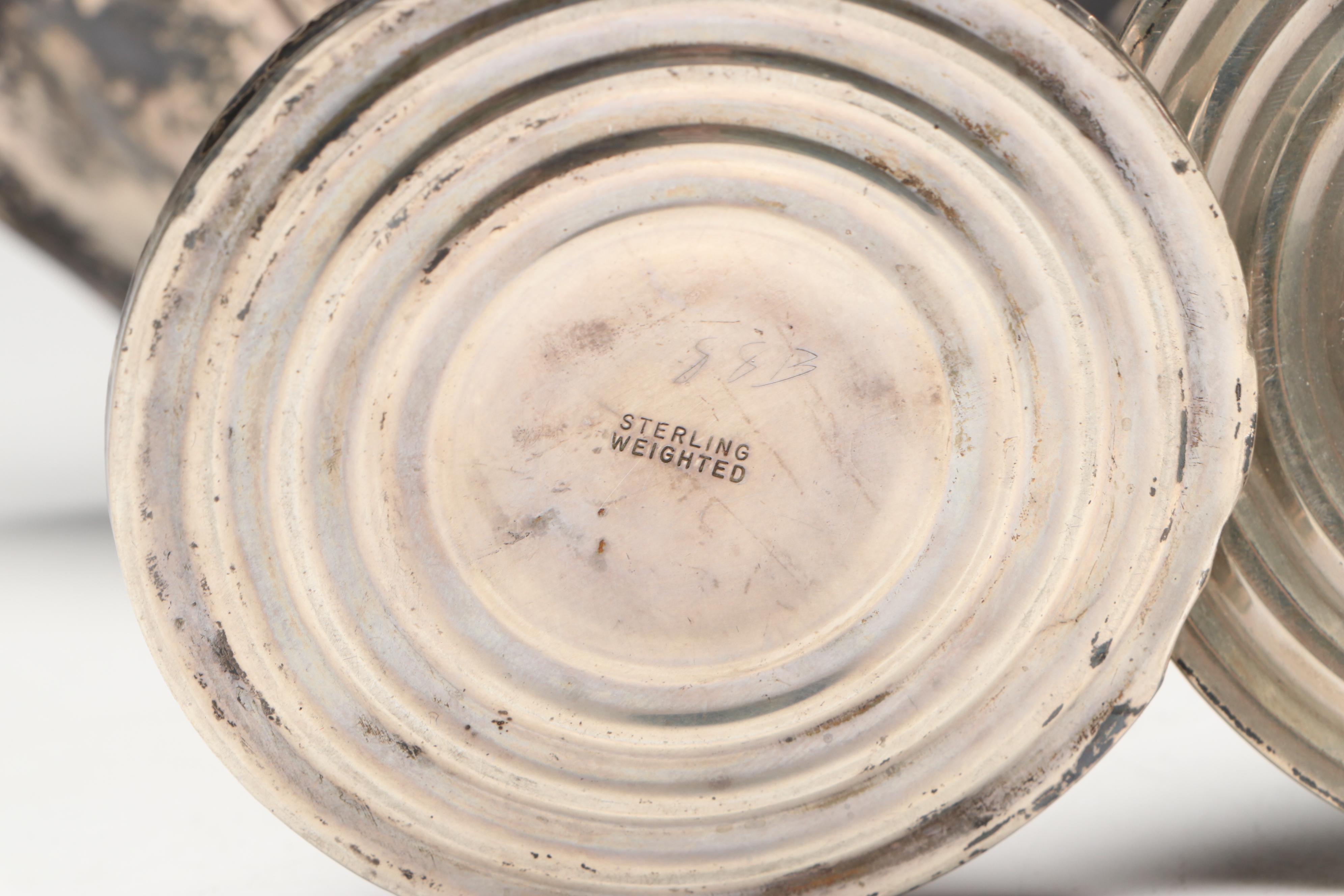 Frank M. Whiting, Webster and Garden Silversmiths Sterling Silver Tableware