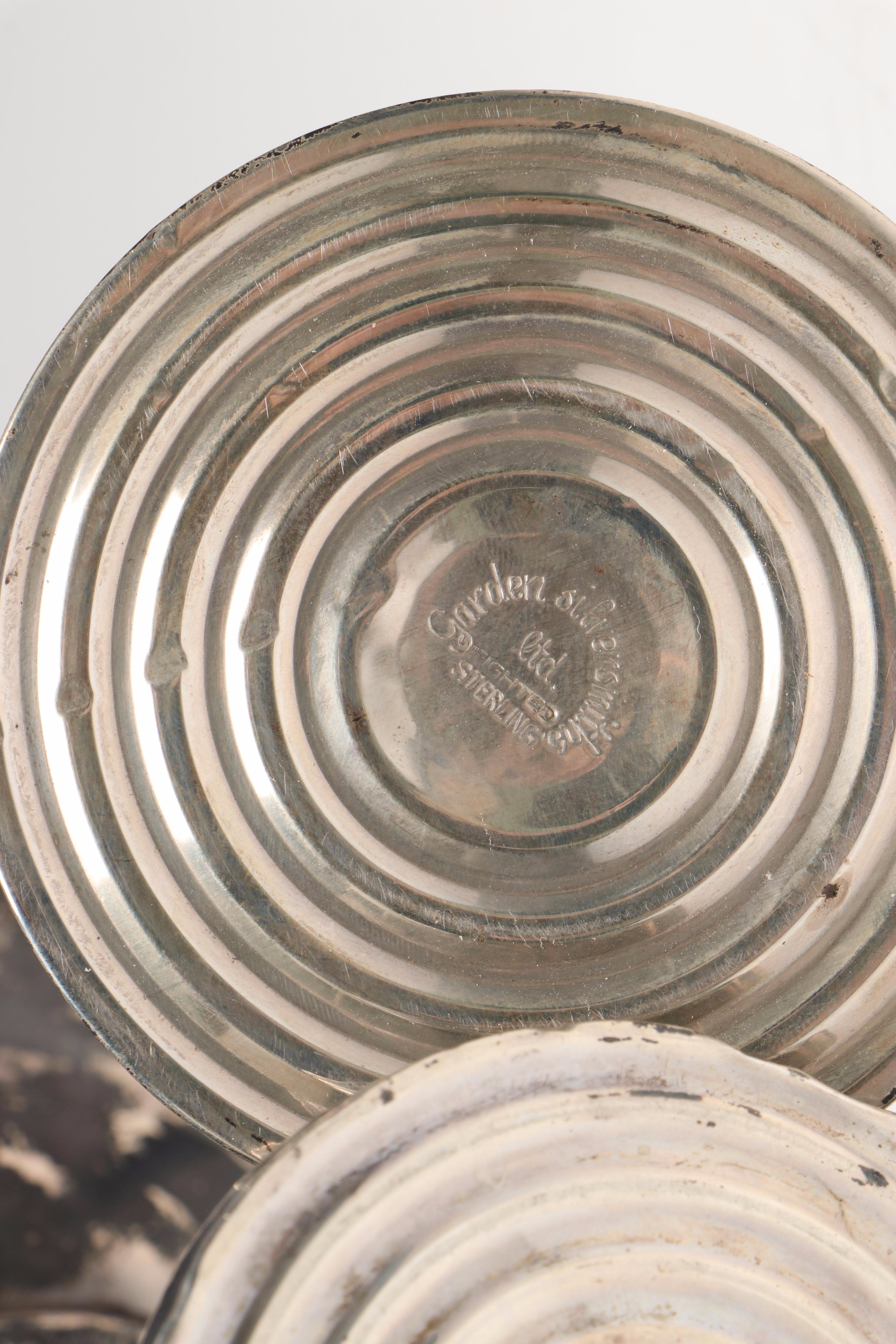 Frank M. Whiting, Webster and Garden Silversmiths Sterling Silver Tableware