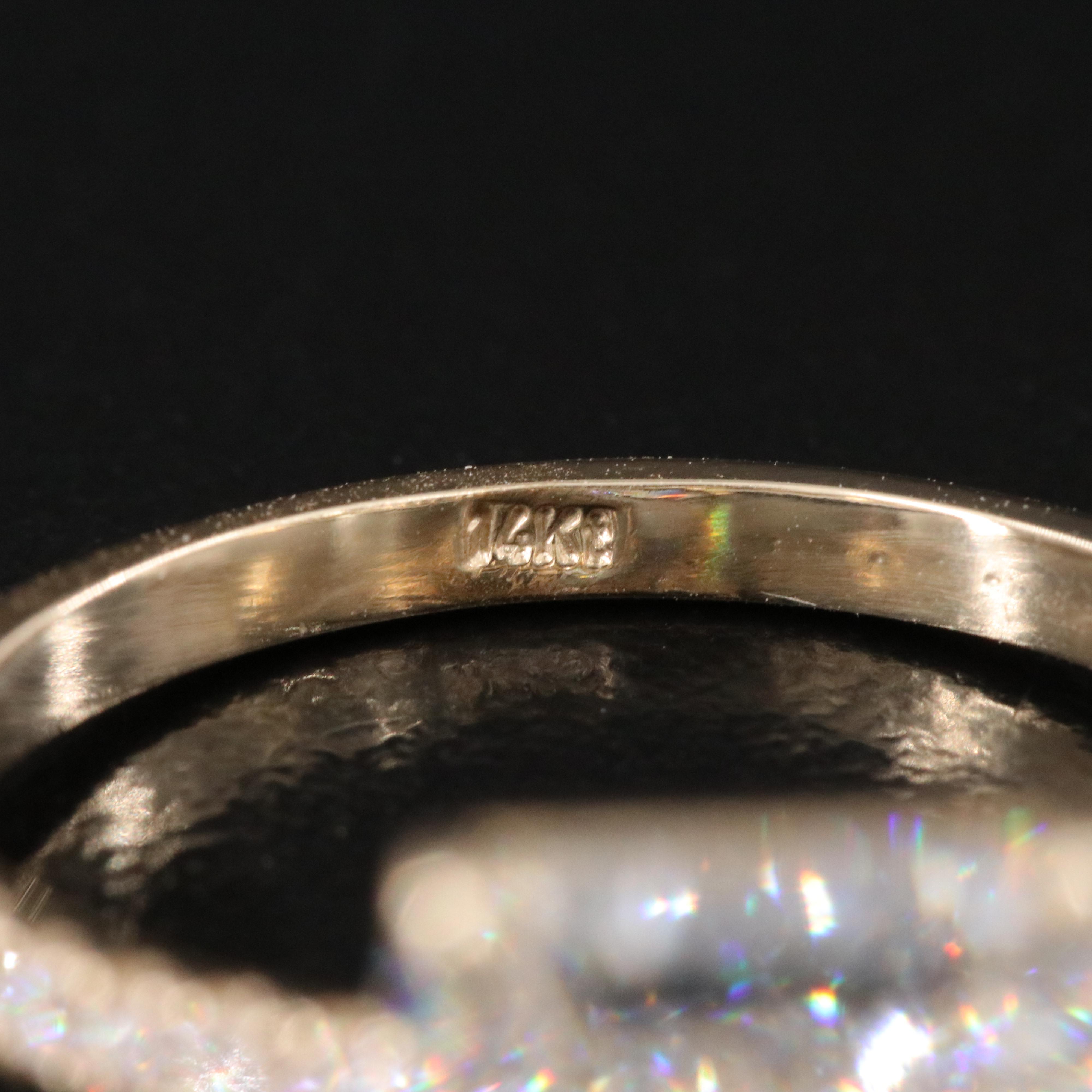 14K 5.29 CTW Lab Grown Diamond Ring with IGI Report