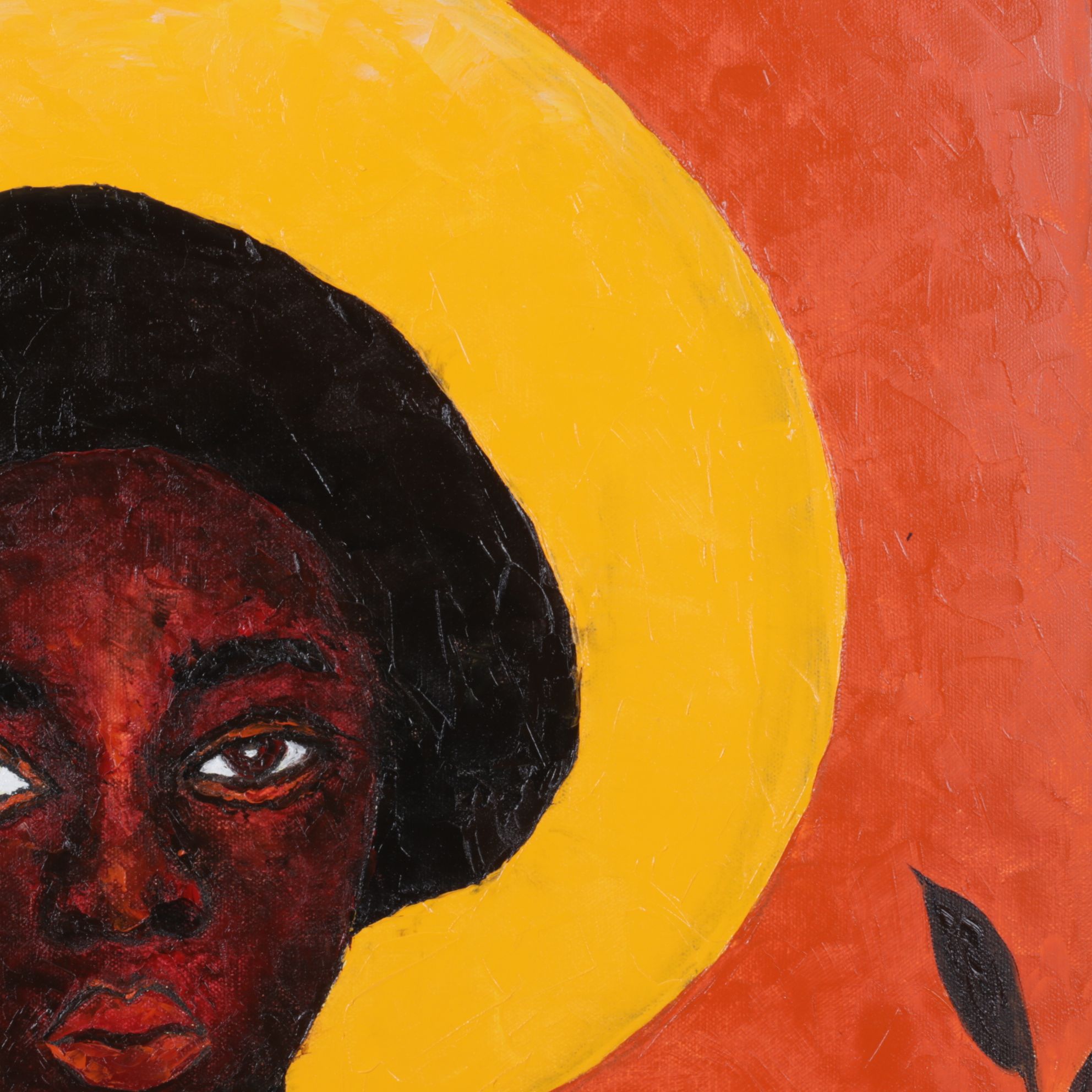 Oluwakemi Omowaire Oil Portrait "Olori", Early 21st Century