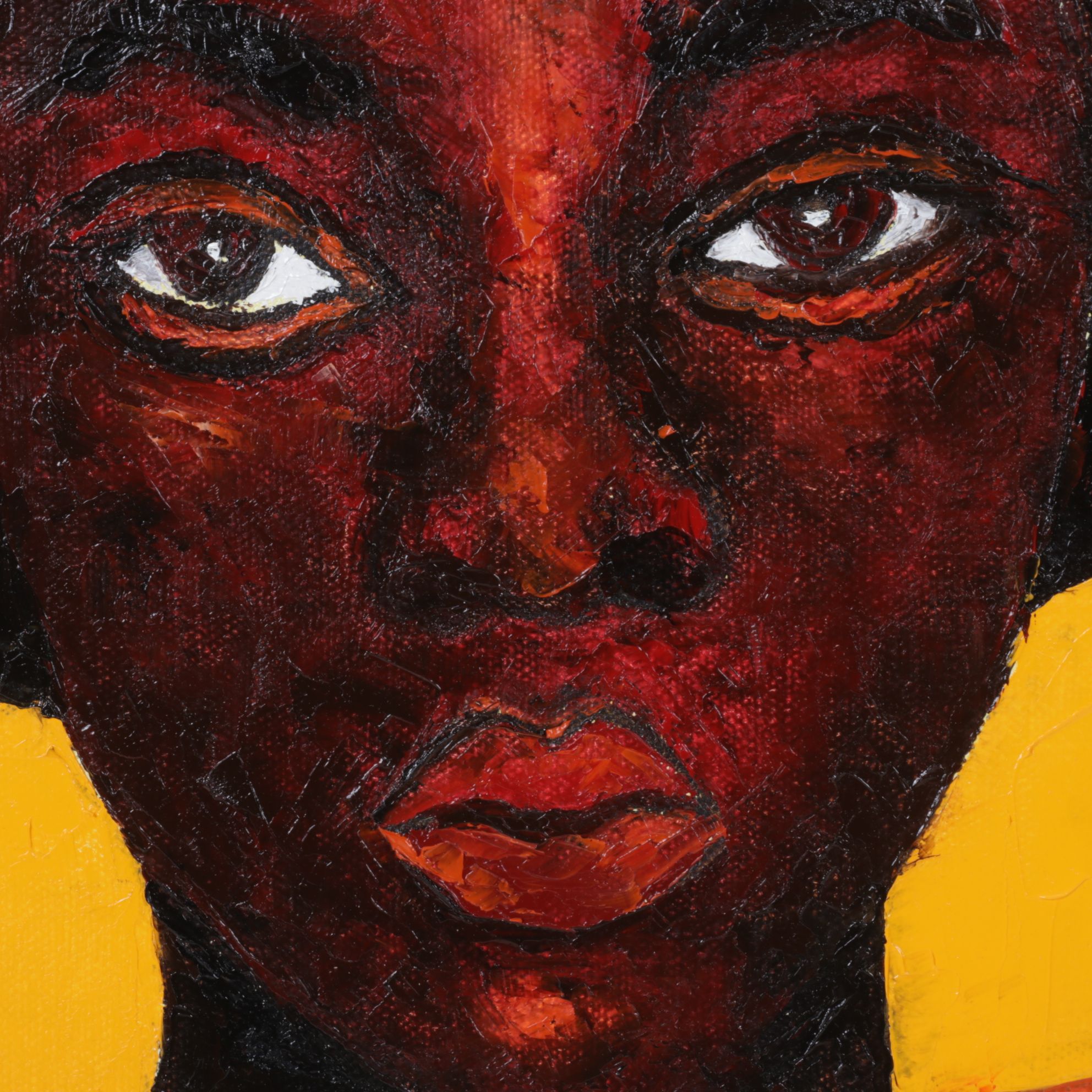 Oluwakemi Omowaire Oil Portrait "Olori", Early 21st Century