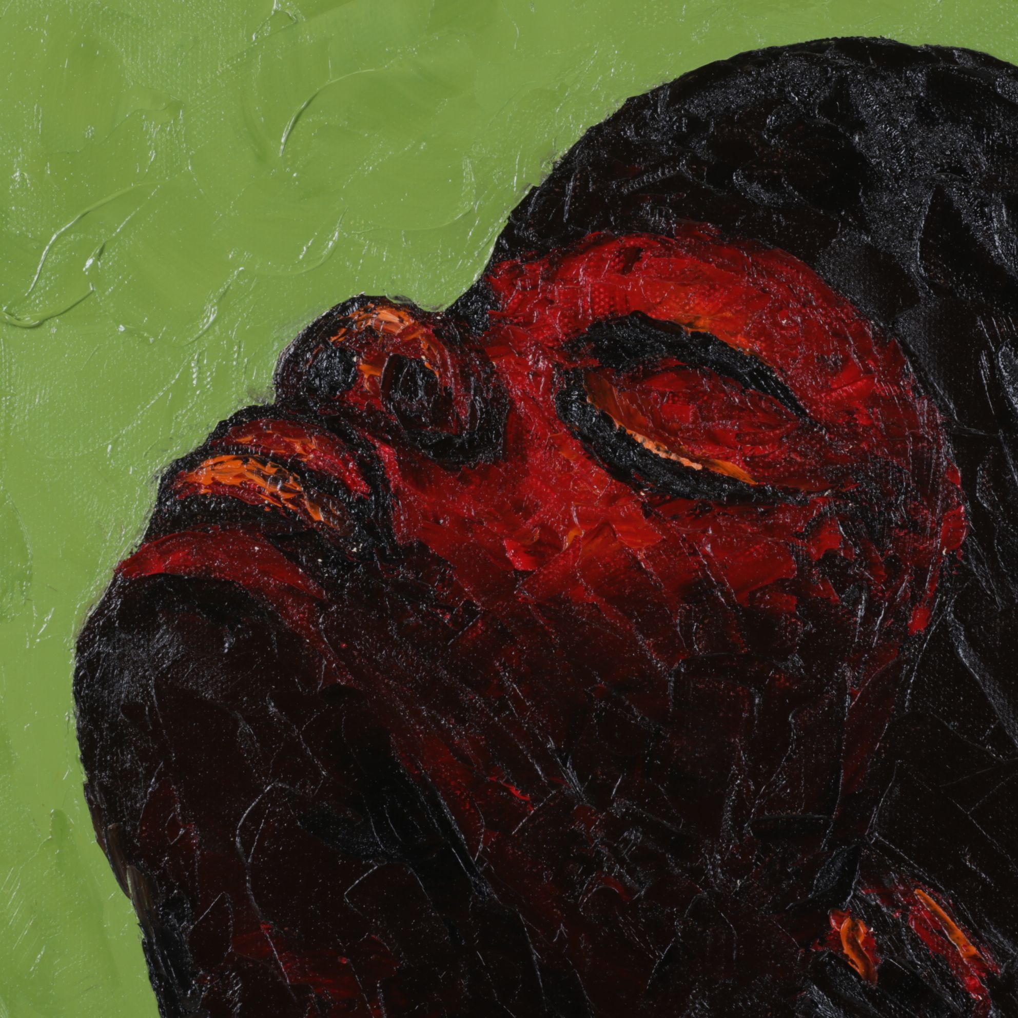 Oluwakemi Omowaire Oil Portrait "Symphony", Early 21st Century