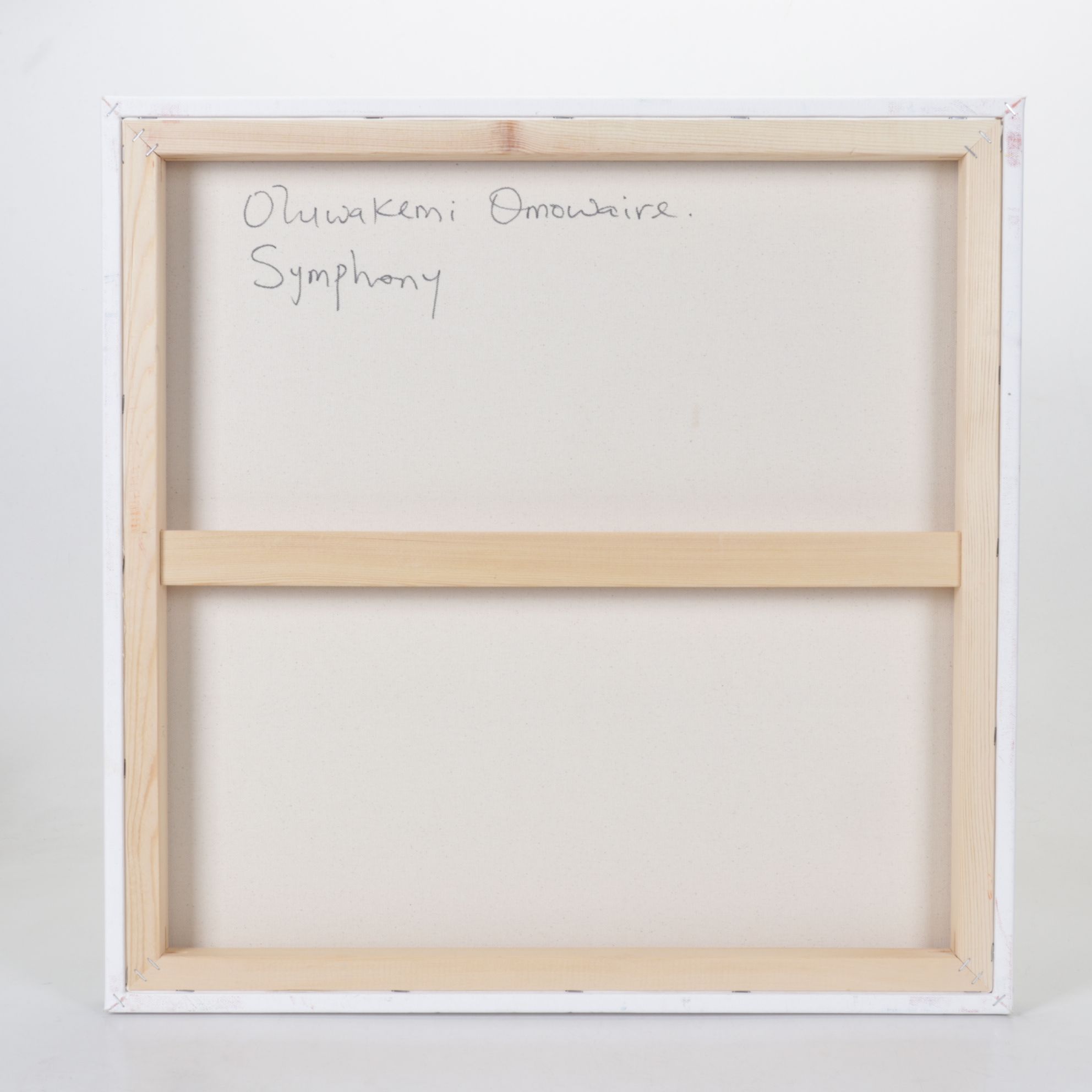 Oluwakemi Omowaire Oil Portrait "Symphony", Early 21st Century