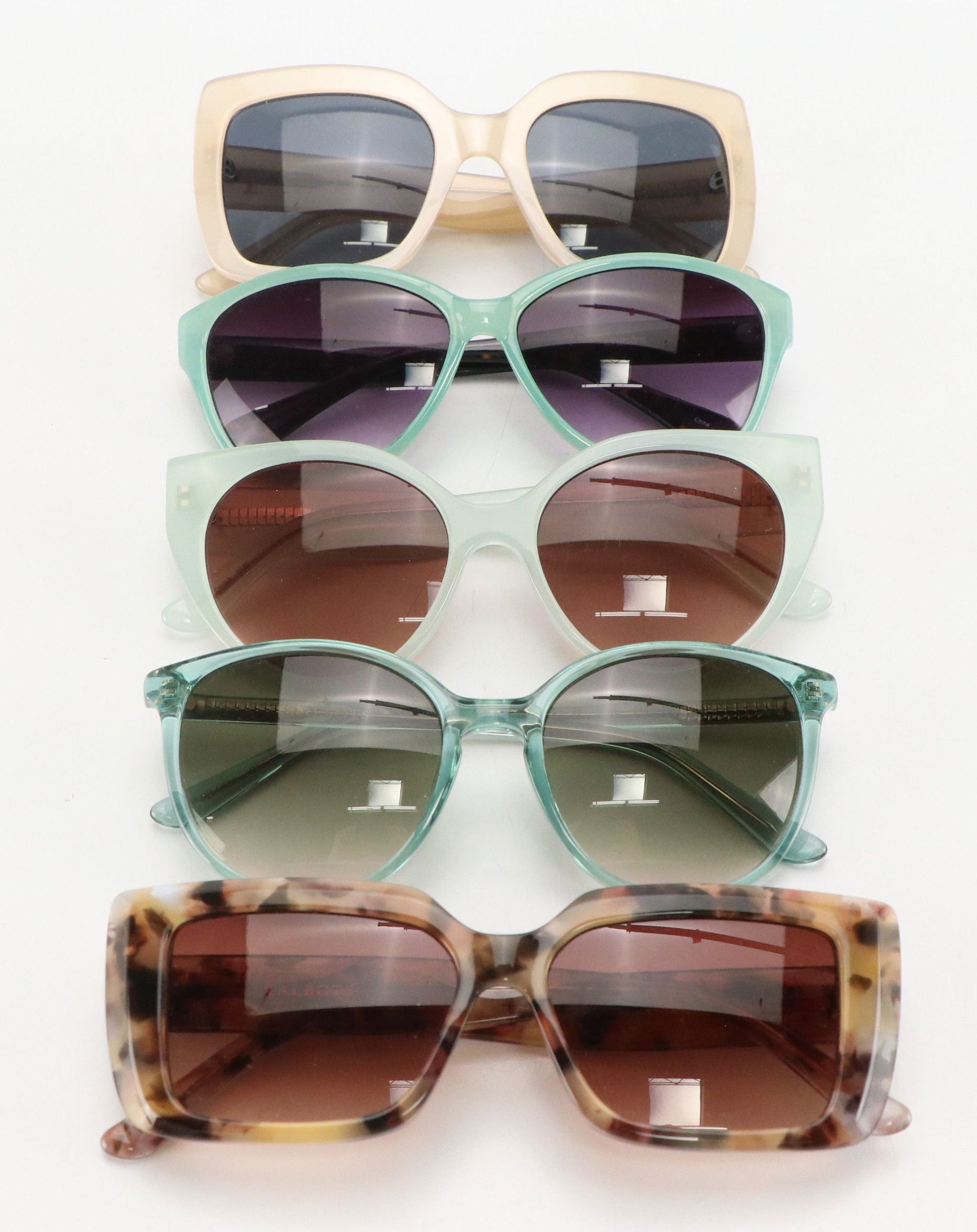 Talbots and Chico's Round, Square, and Cat Eye Sunglasses