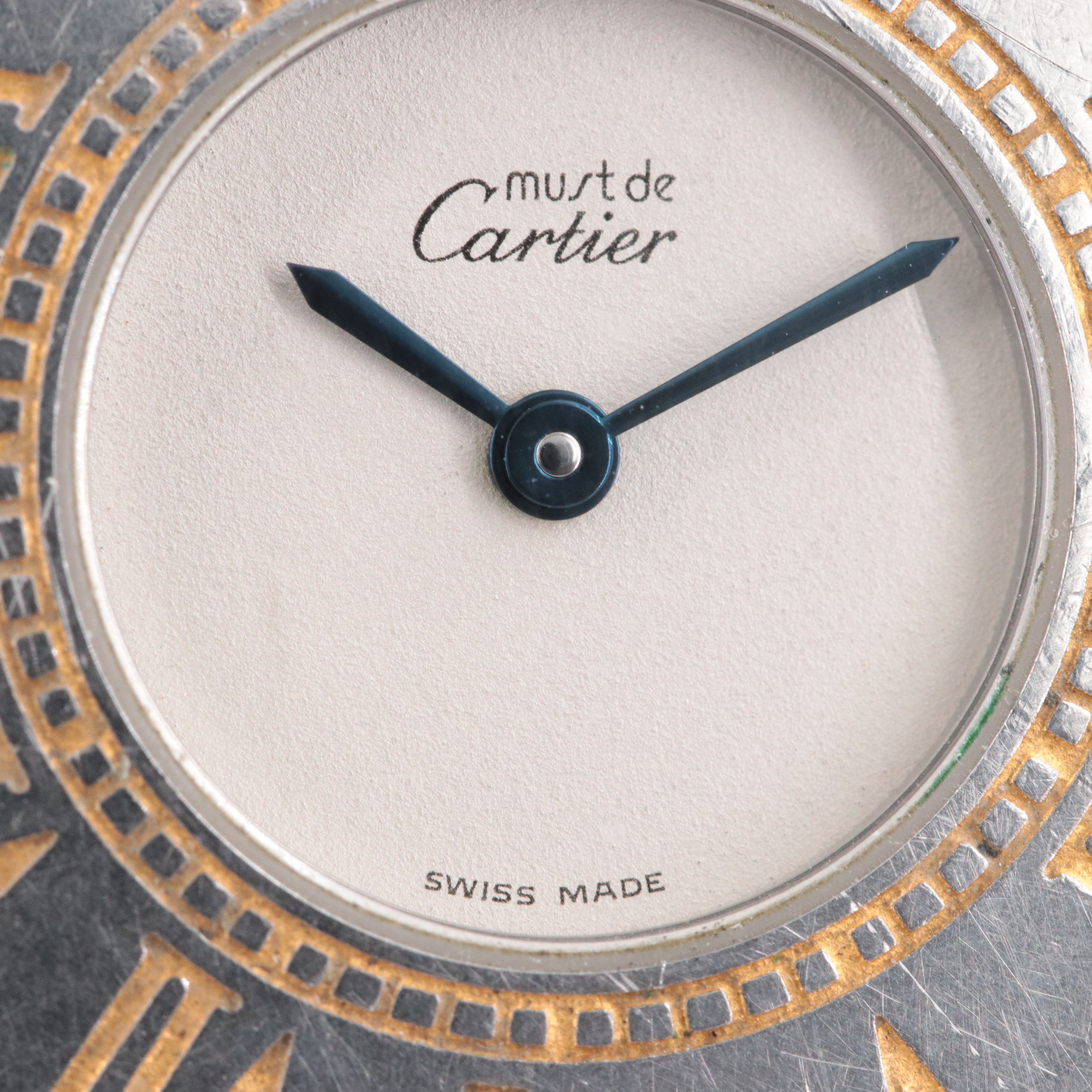 Cartier must de Cartier 21 Two Tone Quartz 9010 Watch