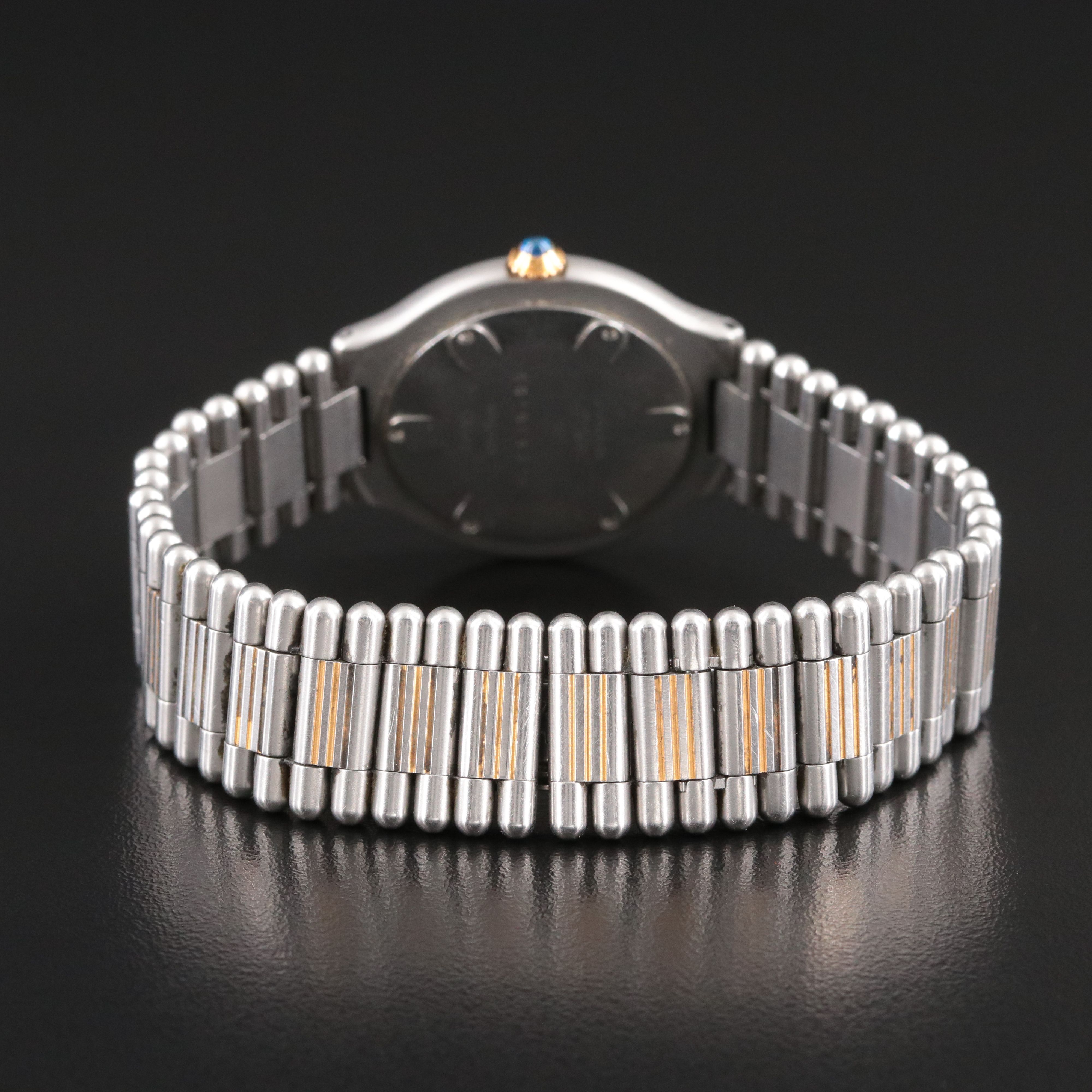 Cartier must de Cartier 21 Two Tone Quartz 9010 Watch