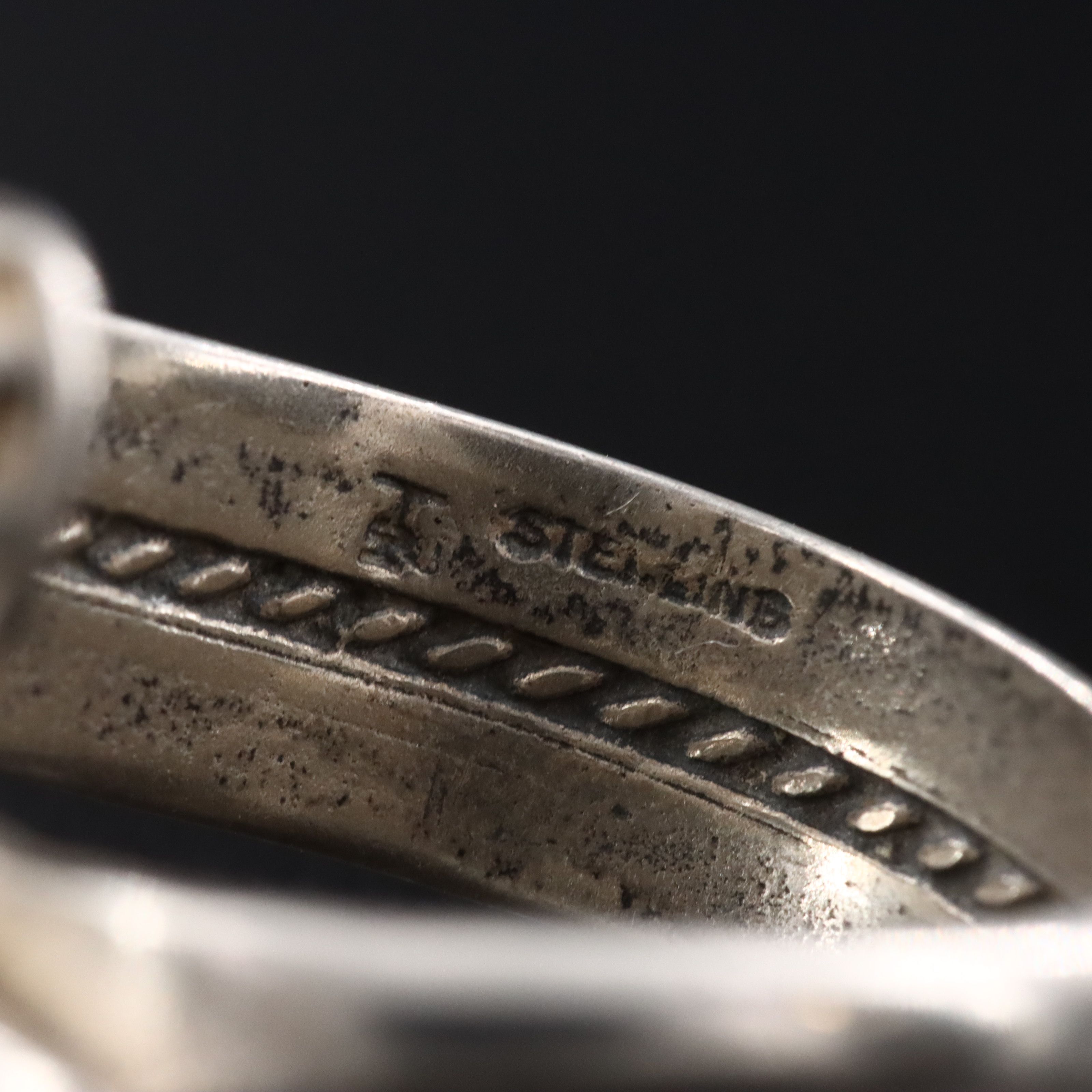 Western Style Sterling Inlay Butterfly, Pointer and Bypass Rings