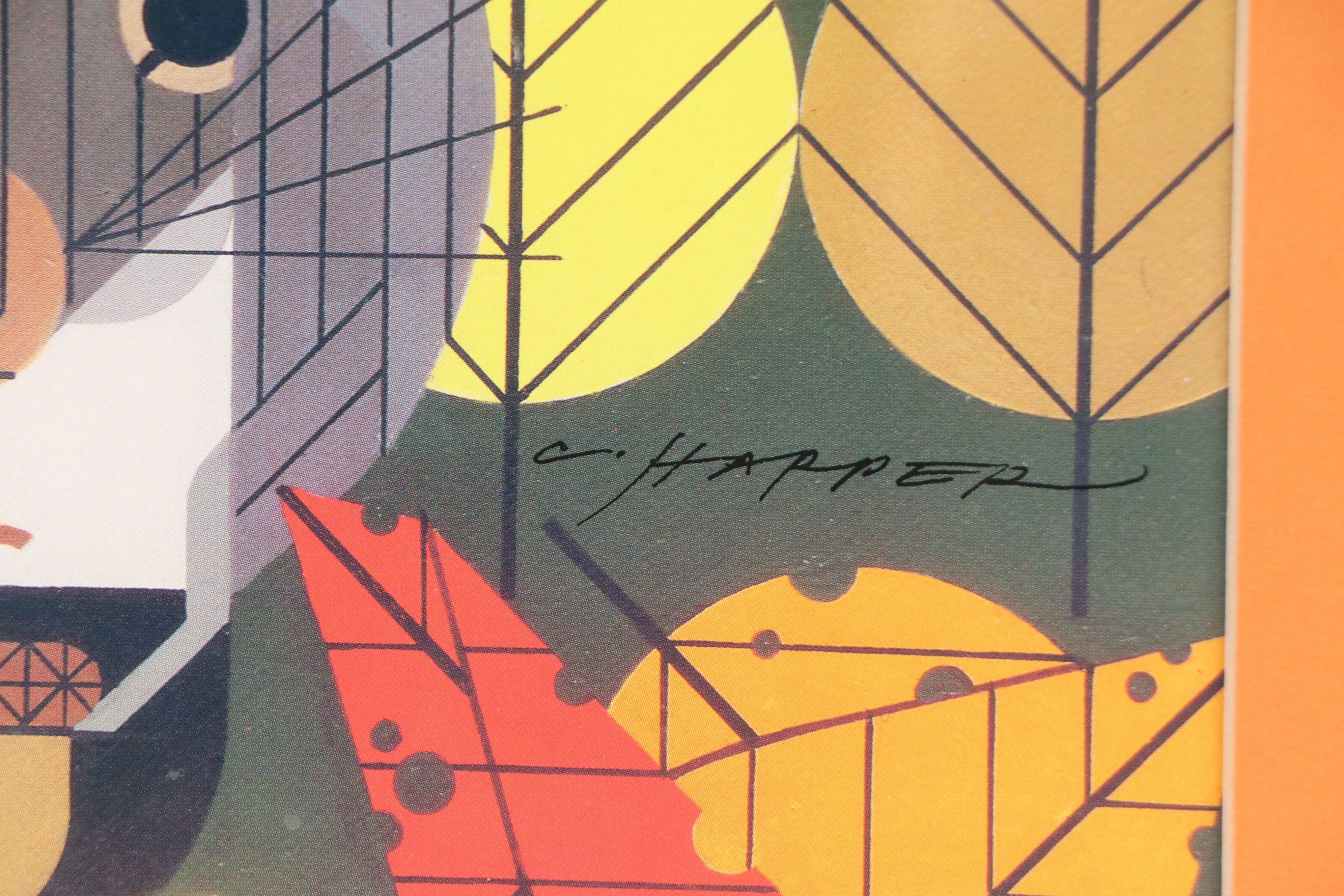 After Charley Harper Offset Lithograph "Octoberama"