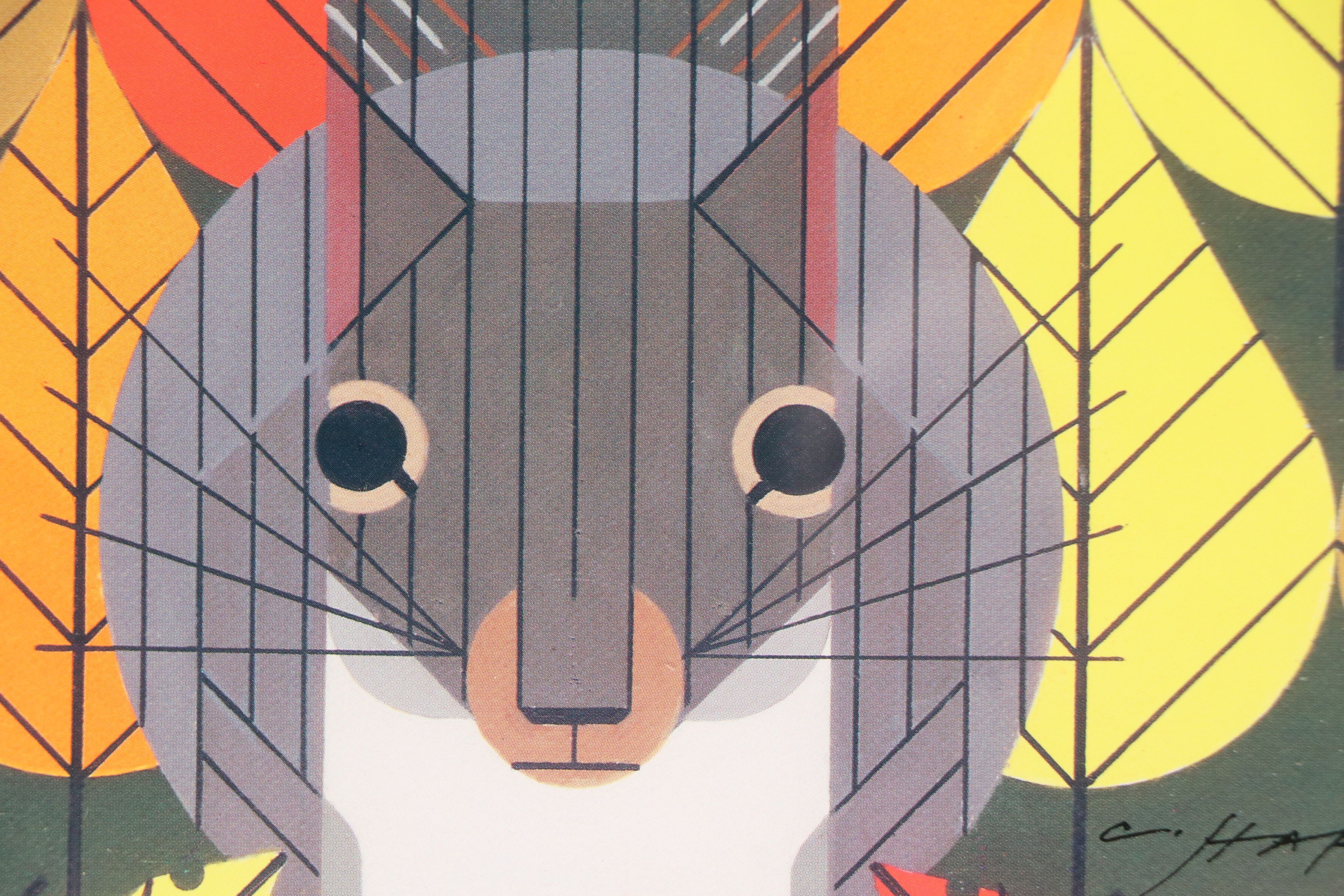 After Charley Harper Offset Lithograph "Octoberama"