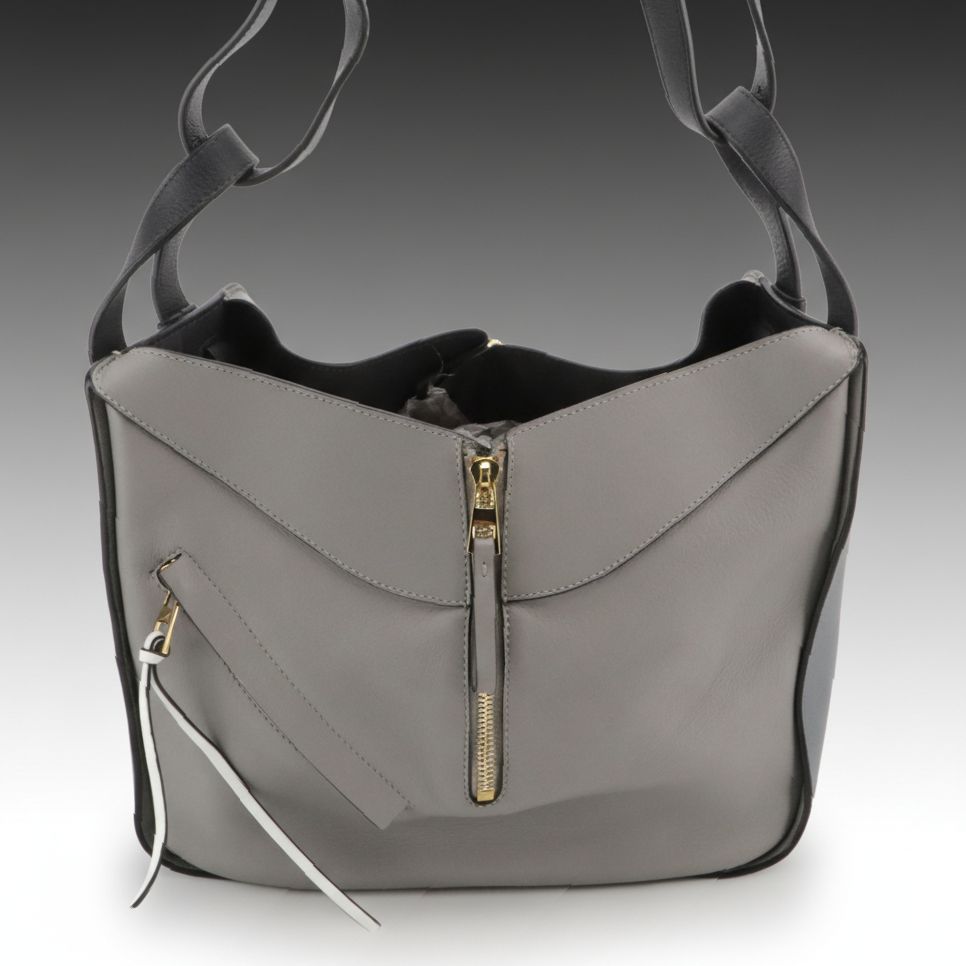 Loewe Hammock Satchel Bag in Tricolor Calfskin Leather