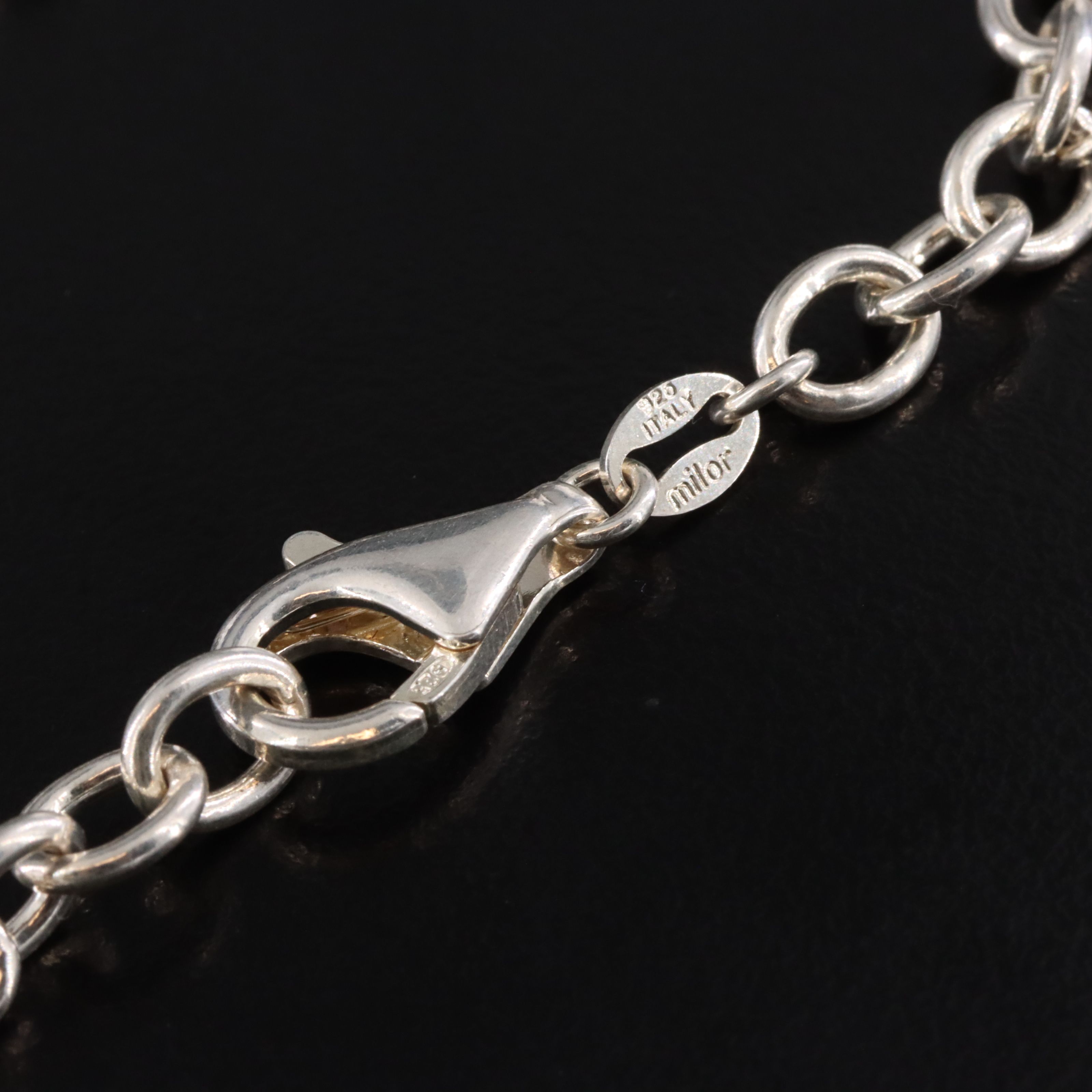 Milor Sterling Bracelet with Italian Lire Coins