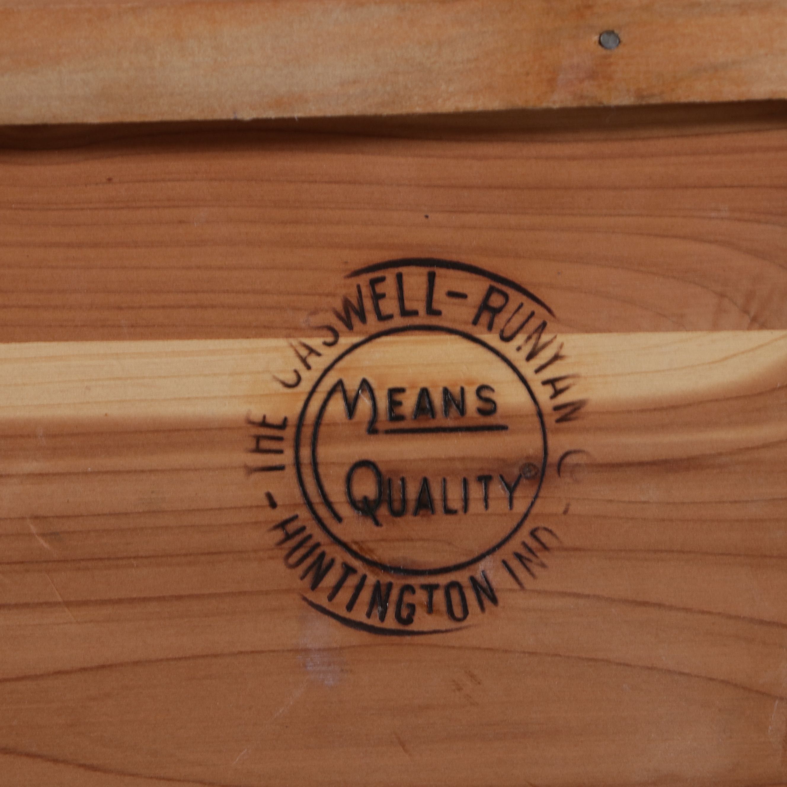 Caswell-Runyan Company Jacobean Revival Style Cedar Chest