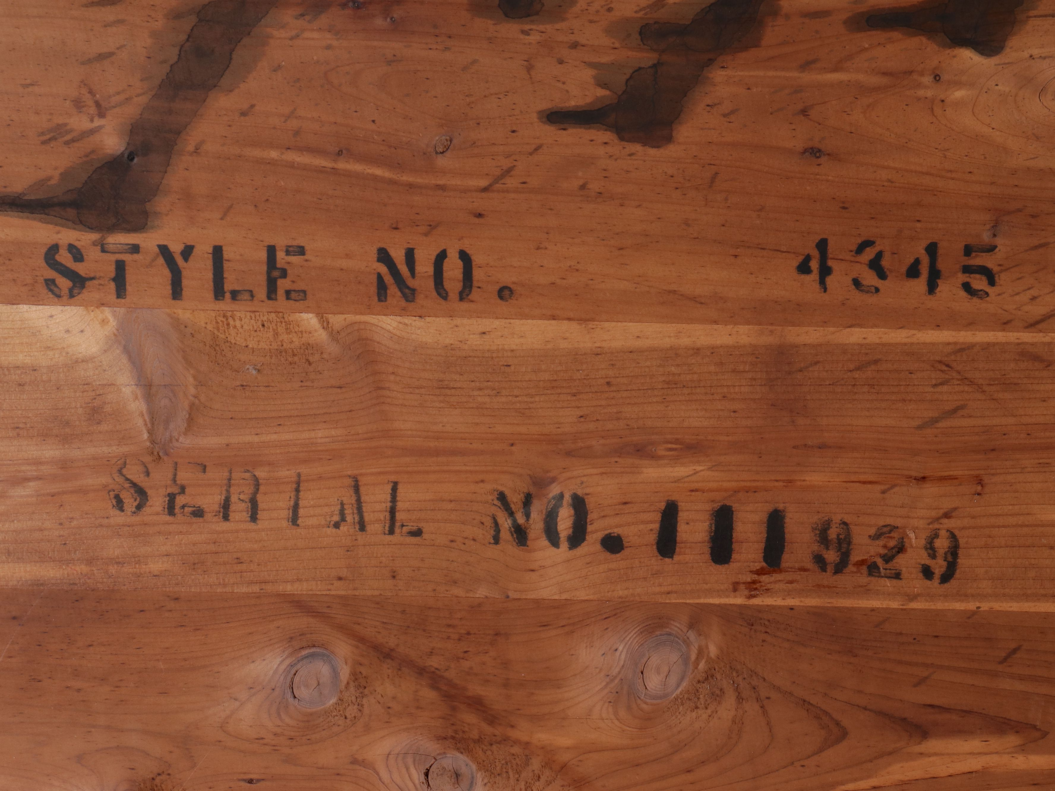 Caswell-Runyan Company Jacobean Revival Style Cedar Chest