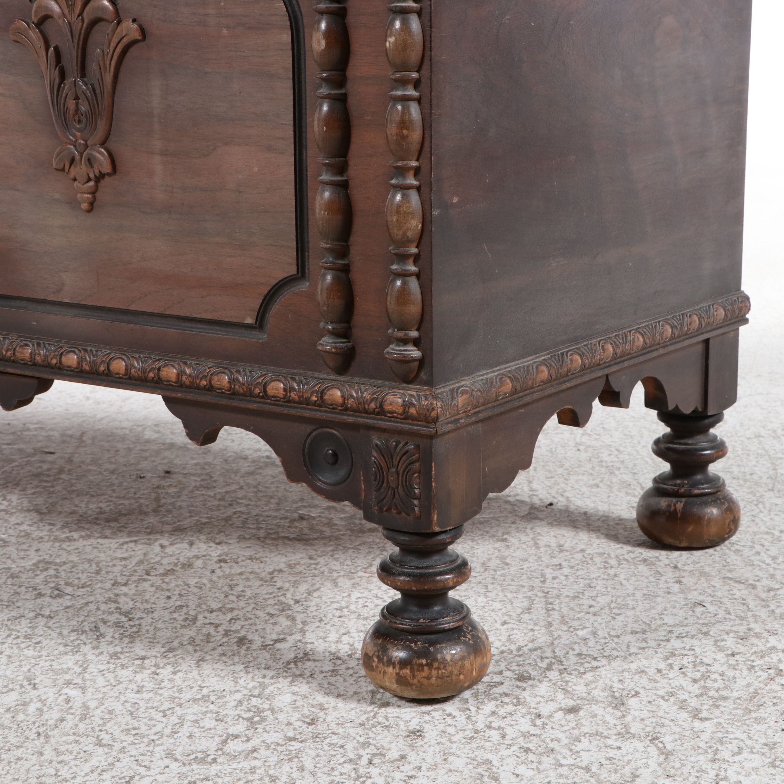 Caswell-Runyan Company Jacobean Revival Style Cedar Chest