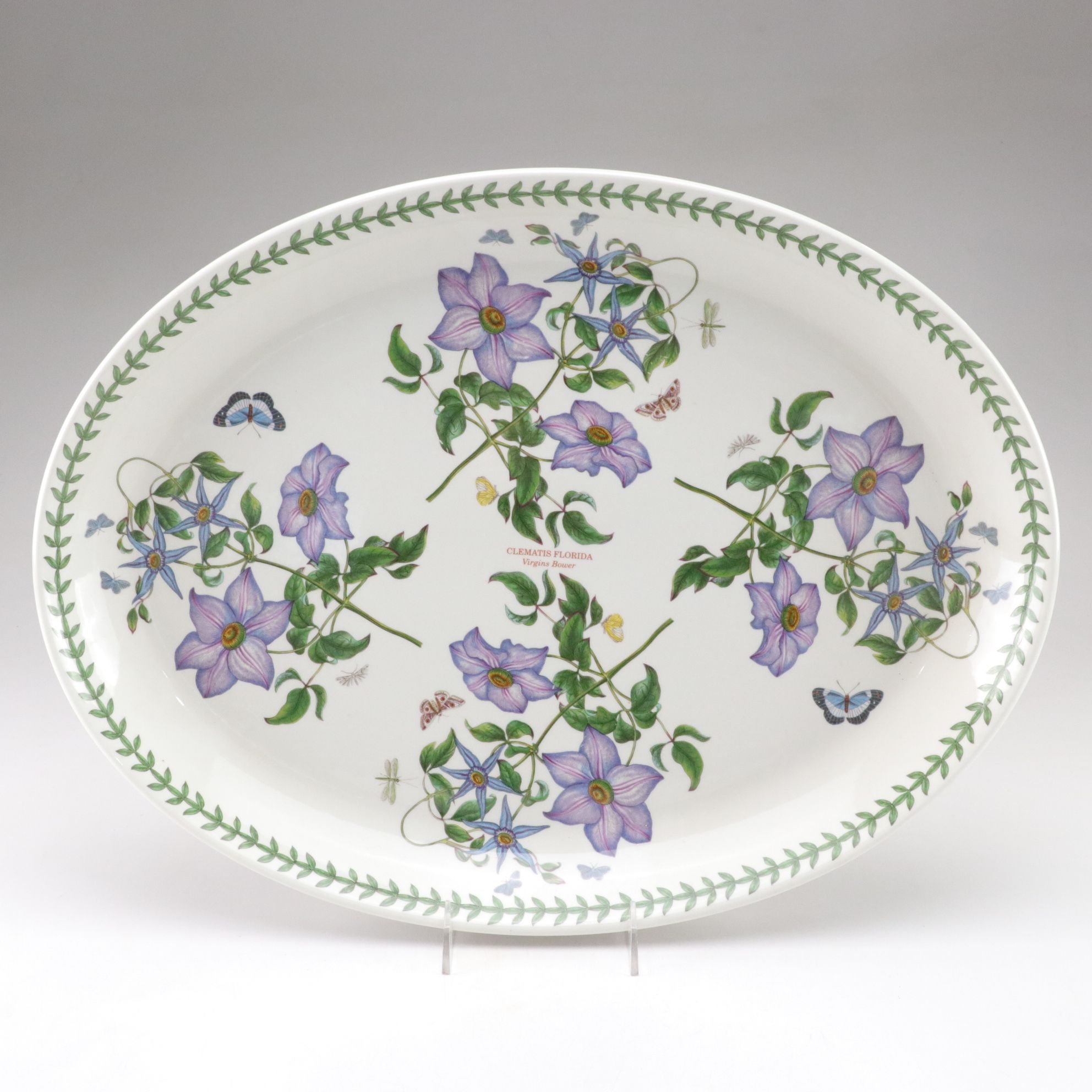 Portmeirion "Botanic Garden" Soup Tureen, Oval Platter and Pepper Mill