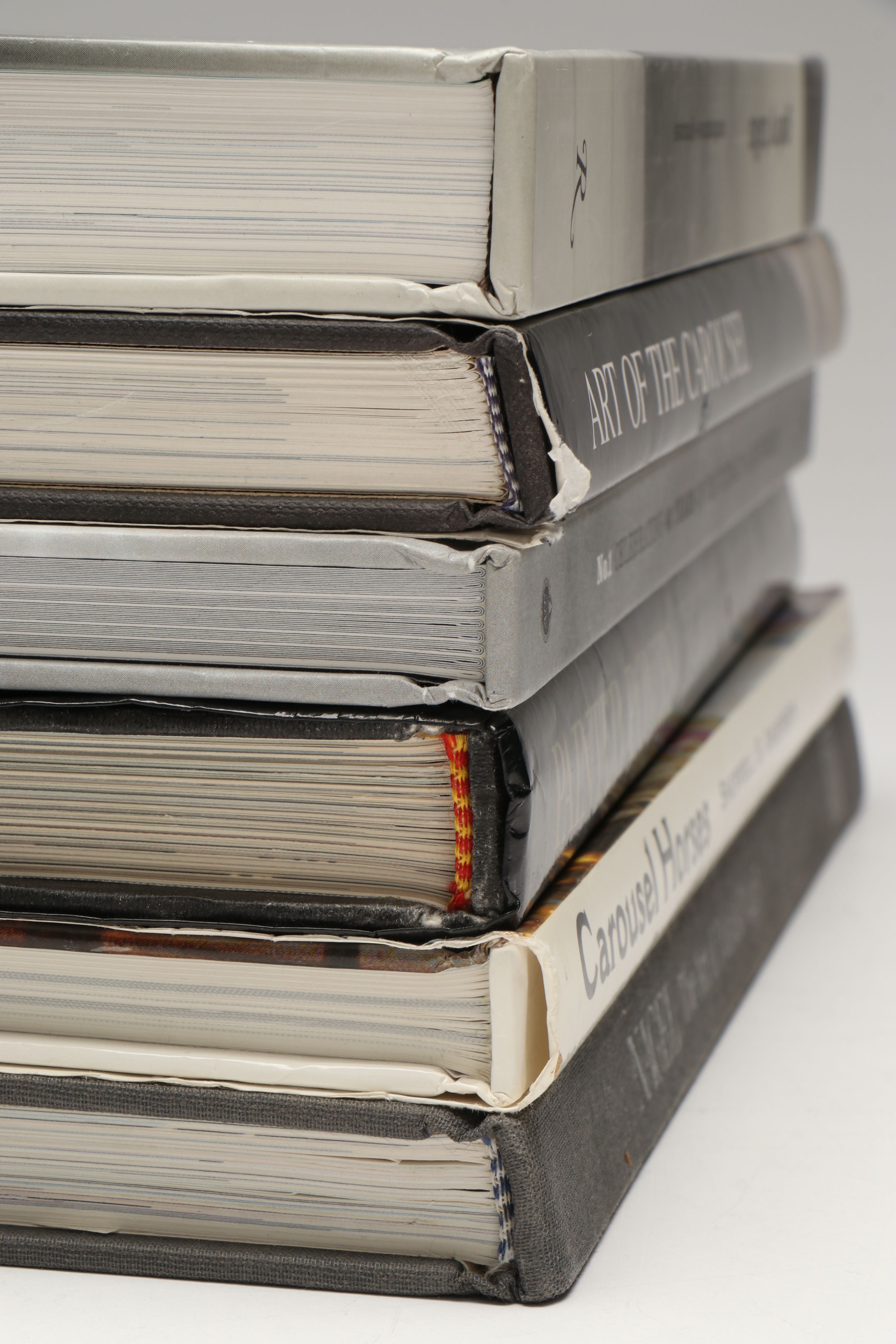 "Art of the Carousel" by Charlotte Dinger with Other Art and Tennis Books