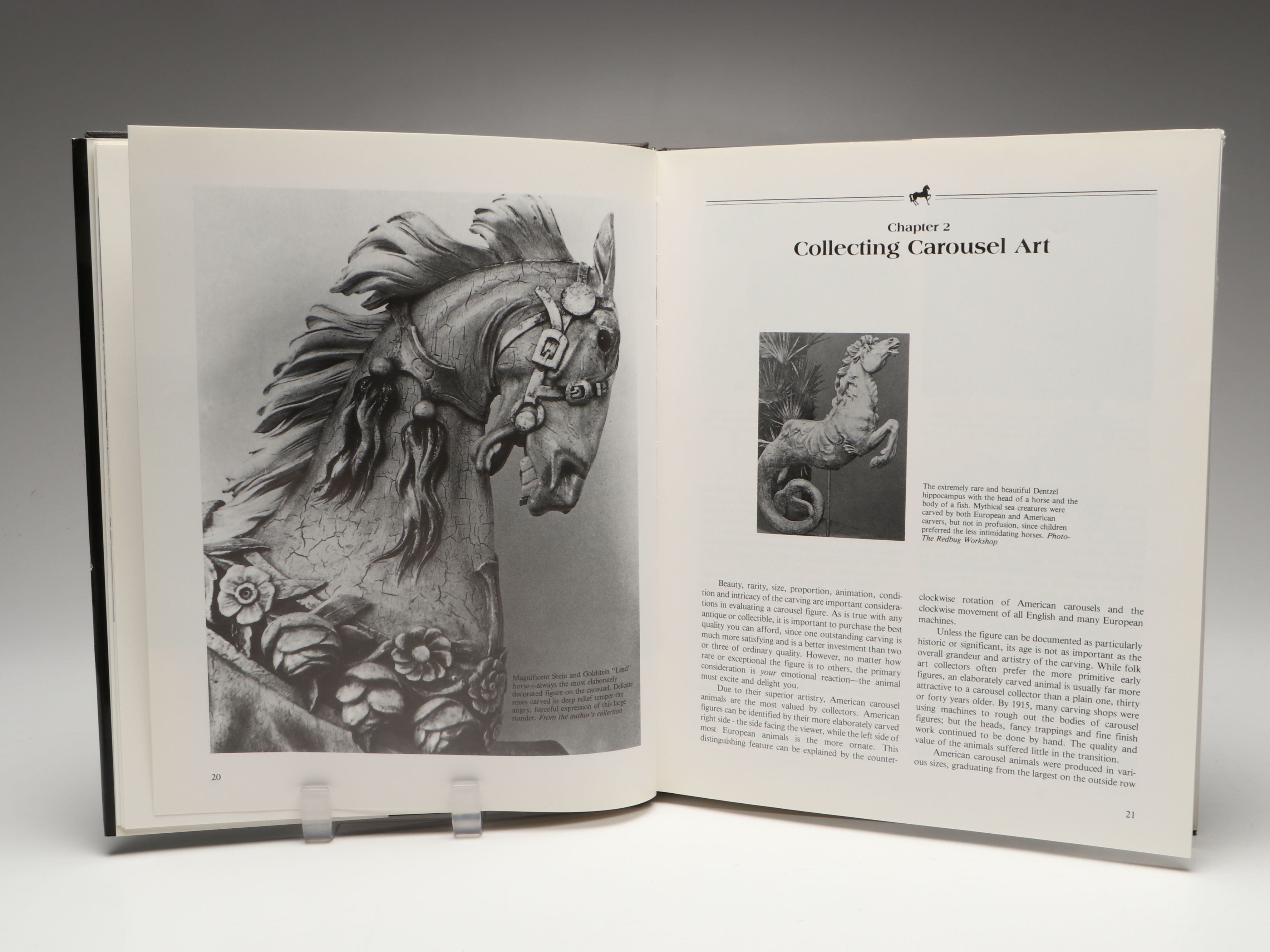 "Art of the Carousel" by Charlotte Dinger with Other Art and Tennis Books