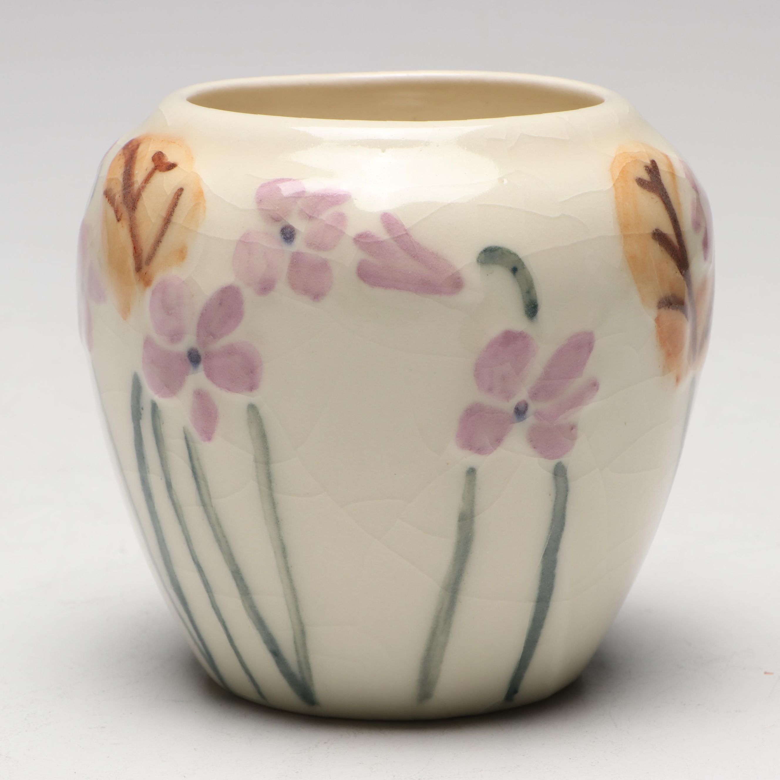 Rookwood Pottery Ceramic Floral Vase, 1945