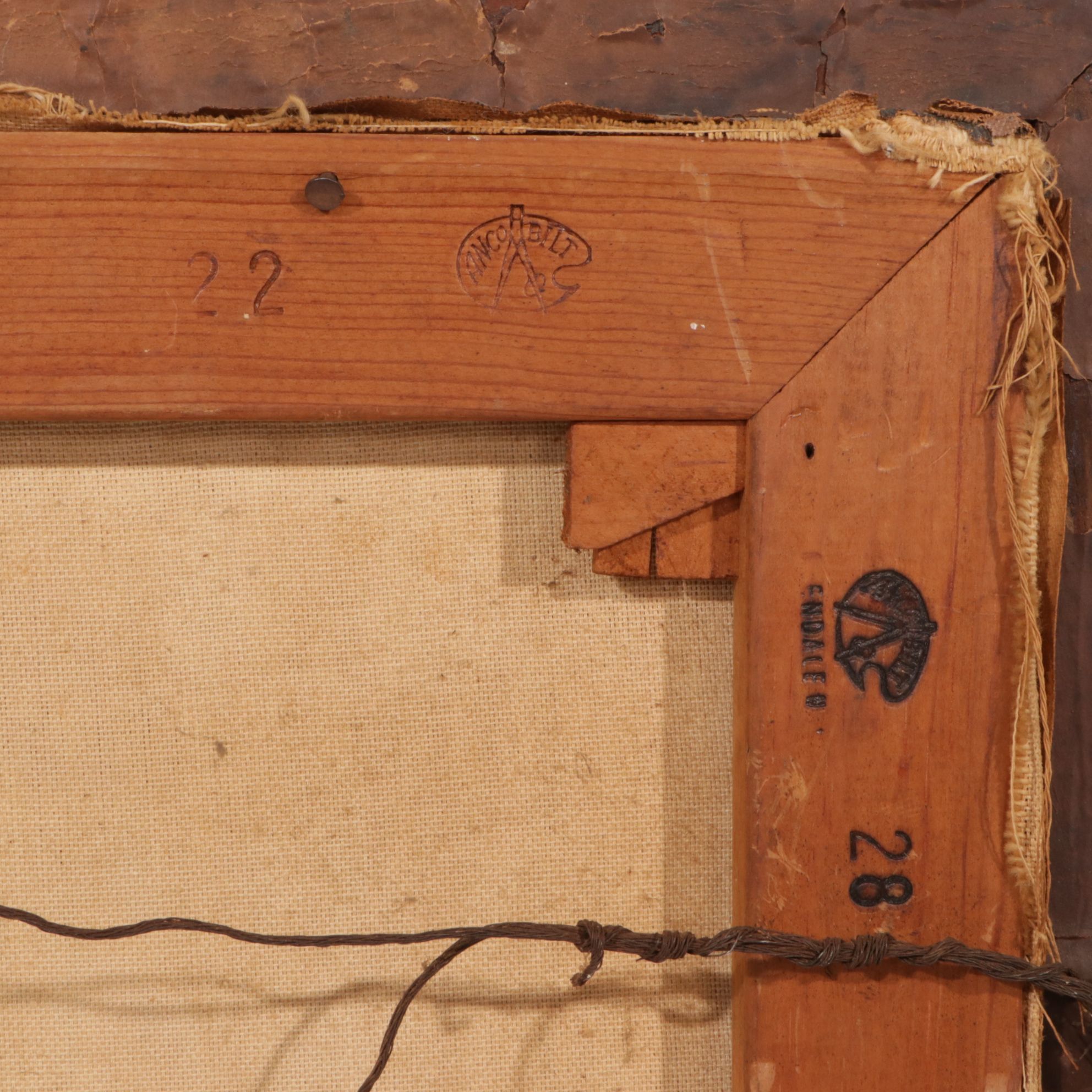 Theo Wilder Portrait Oil Painting of a Man, 1844