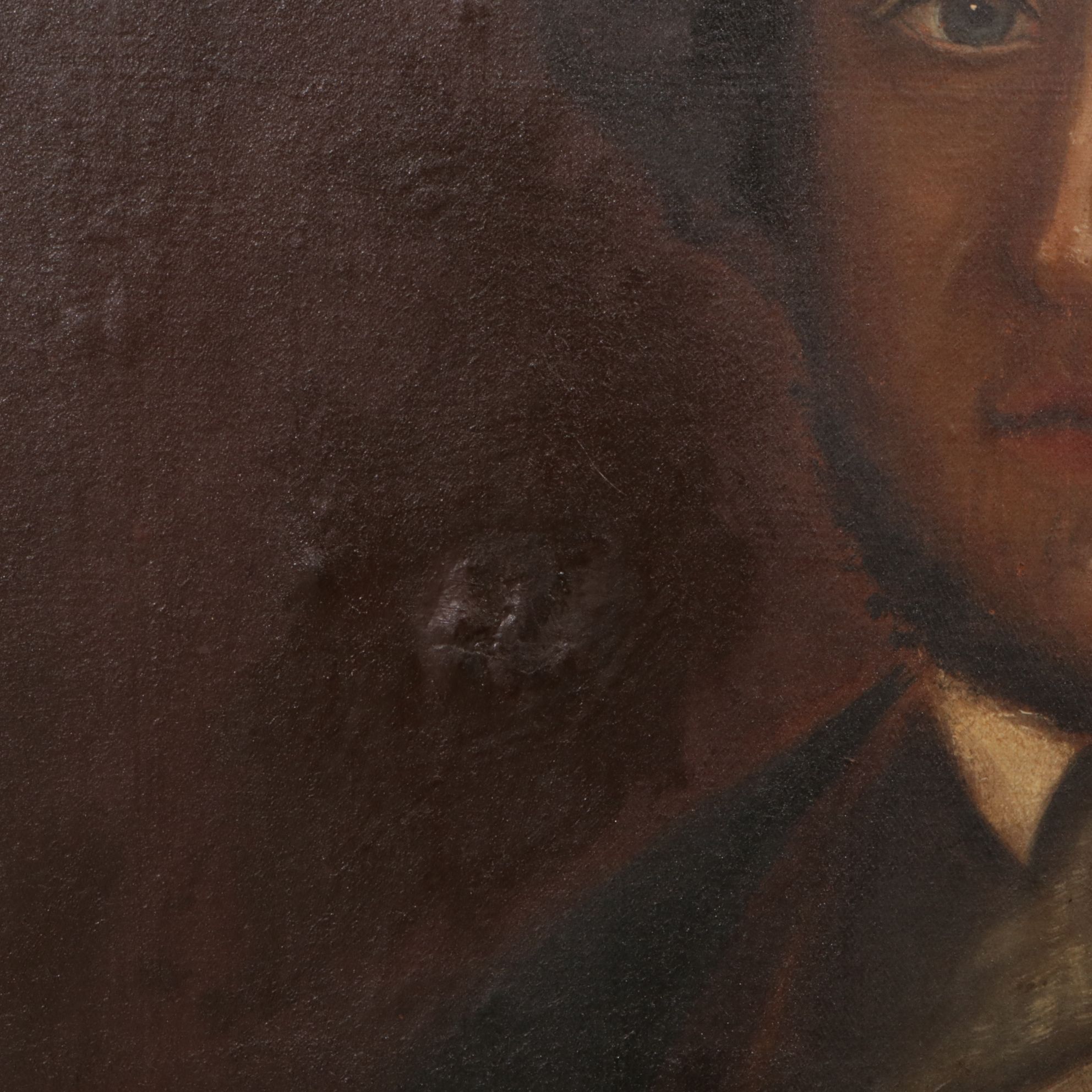 Theo Wilder Portrait Oil Painting of a Man, 1844