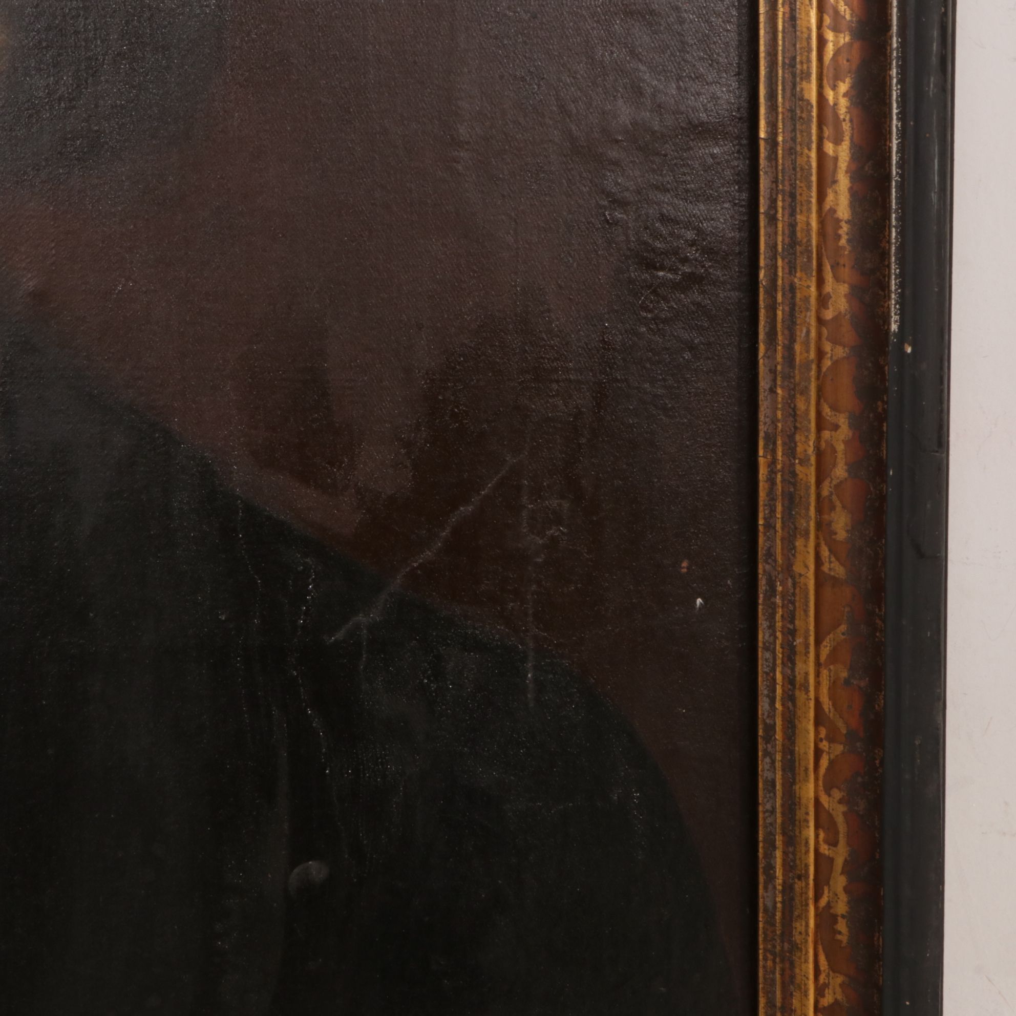 Theo Wilder Portrait Oil Painting of a Man, 1844