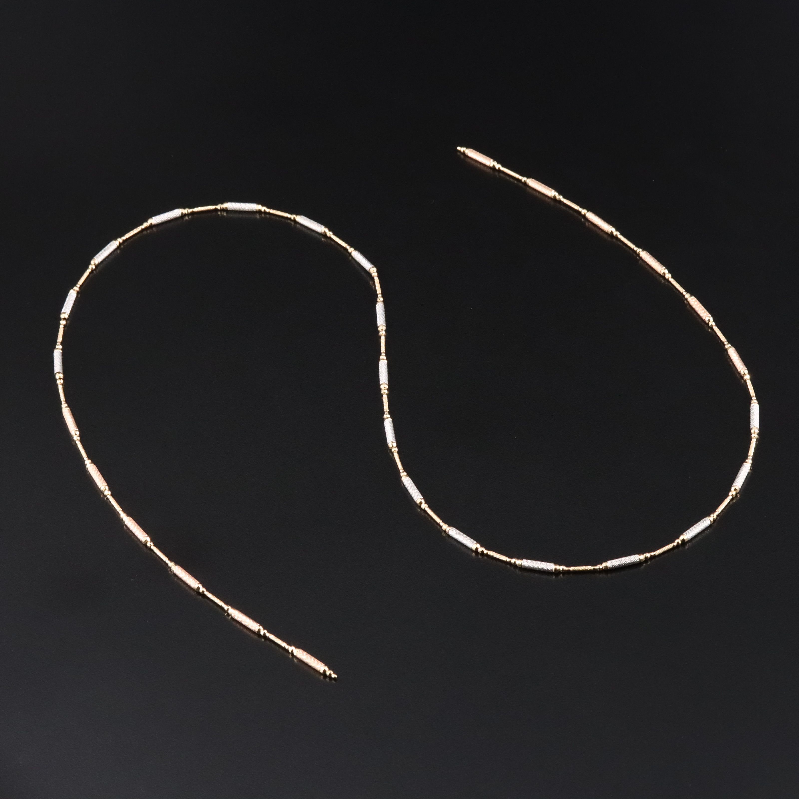 18K Tri-Color Magnetic Wrap Bracelet