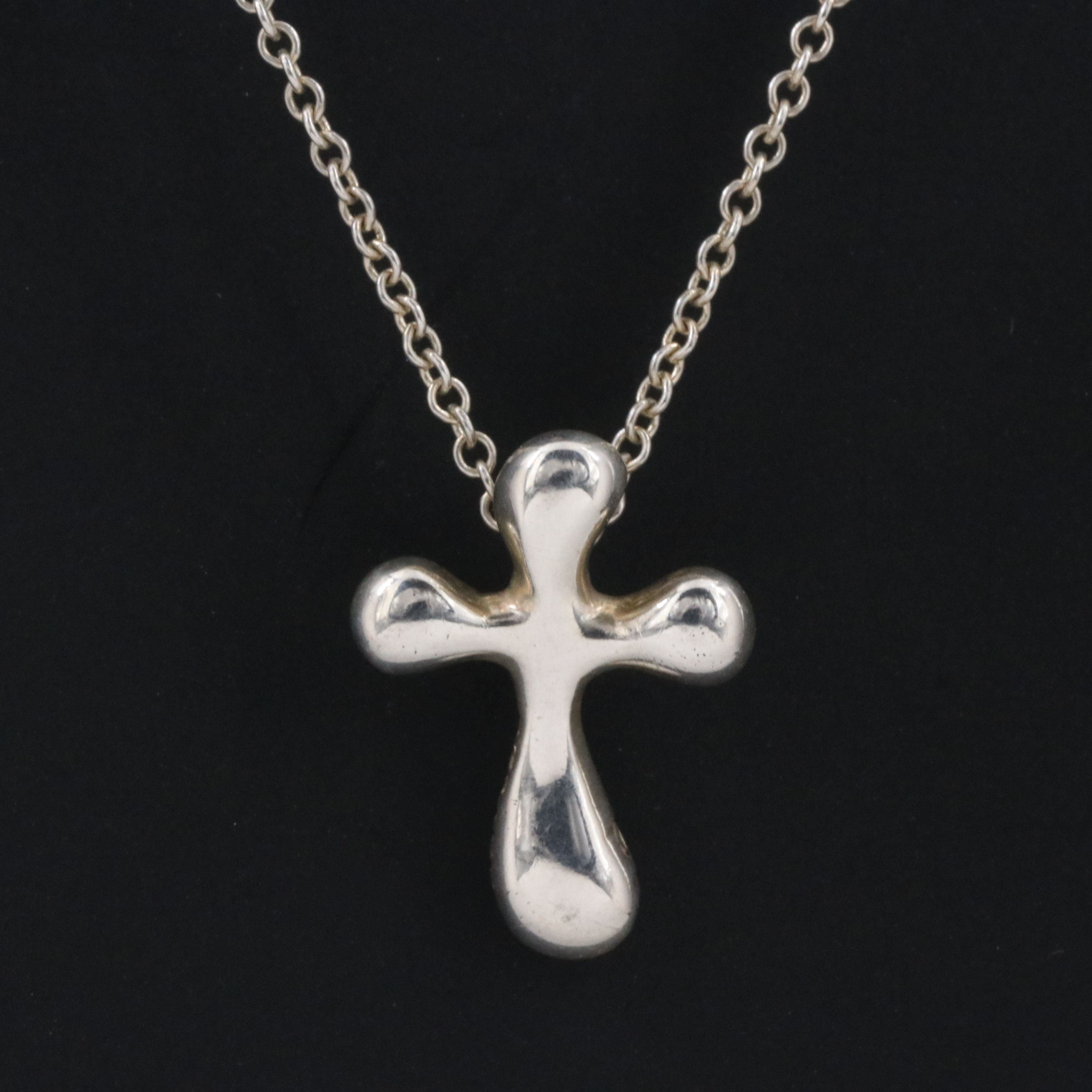 Elsa Peretti for Tiffany & Co. Sterling Cross Necklace
