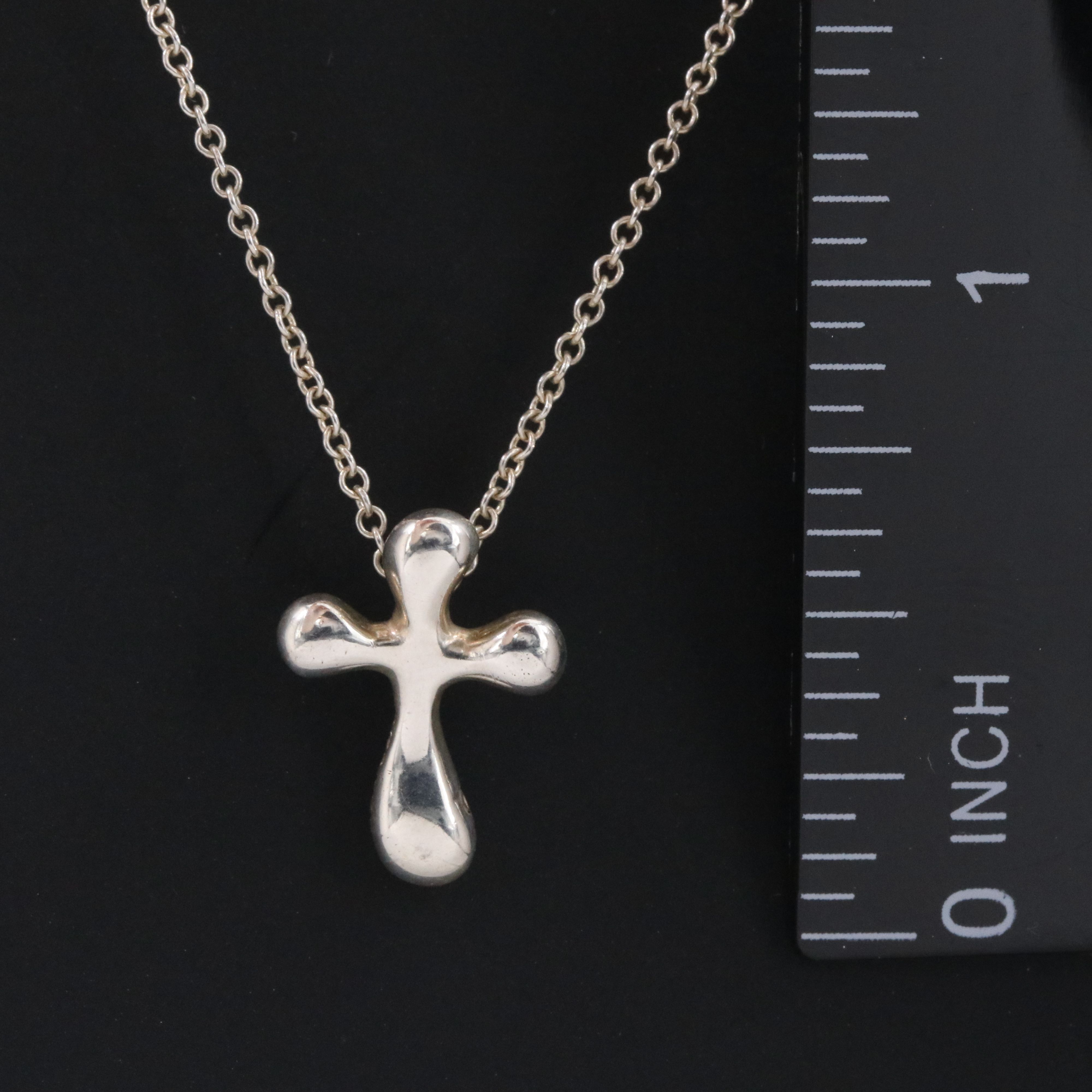 Elsa Peretti for Tiffany & Co. Sterling Cross Necklace