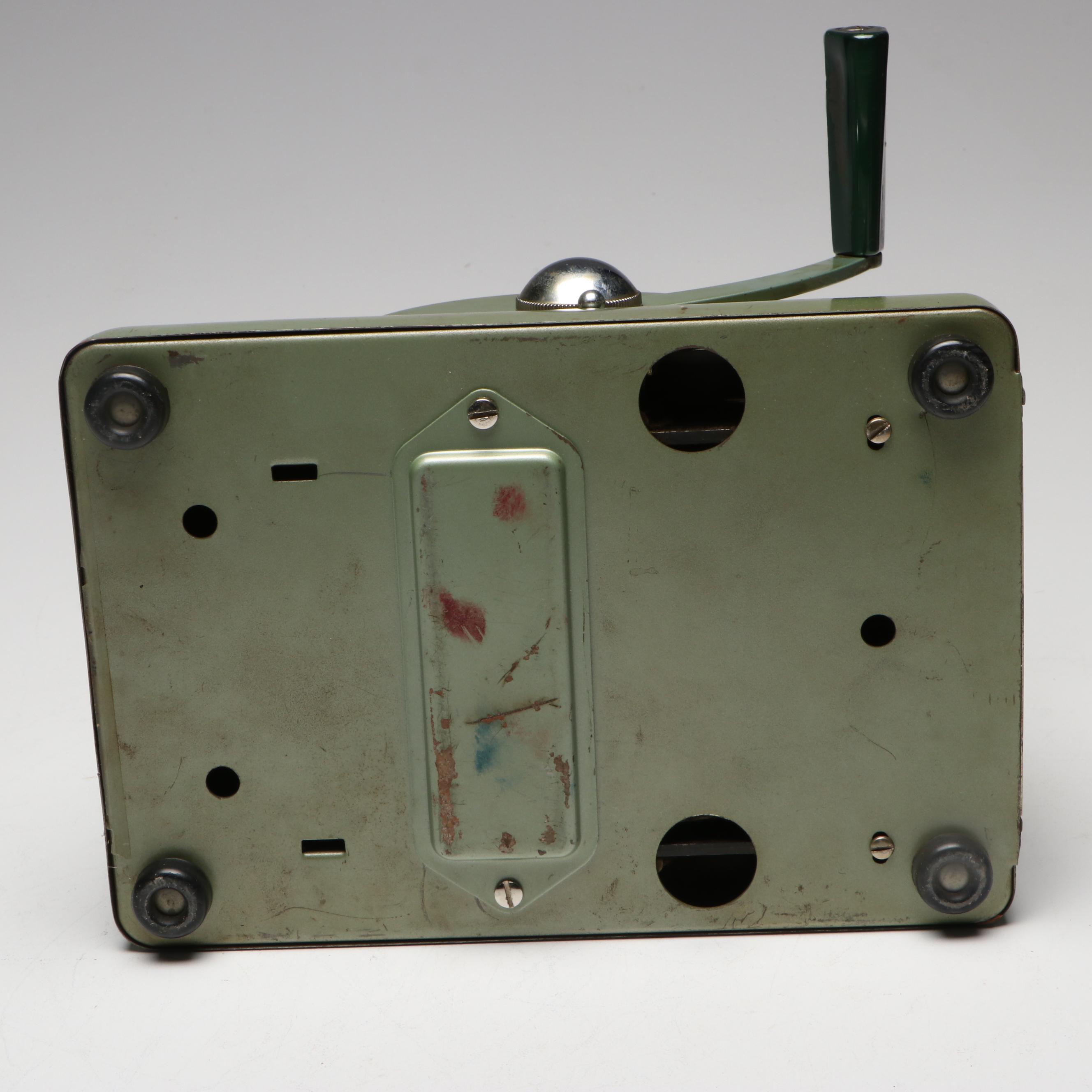 Paymaster Series 600 Metal Check Machine, Mid-20th Century