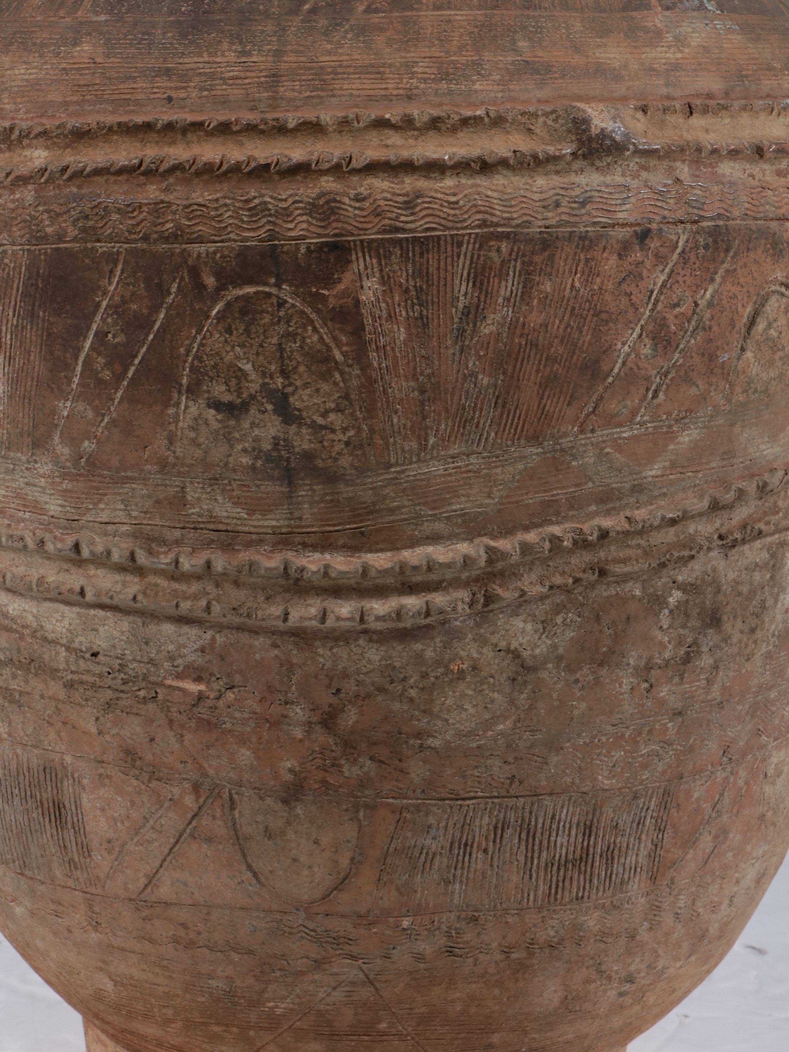 Nigerian Style Terracota Water Jar Planter