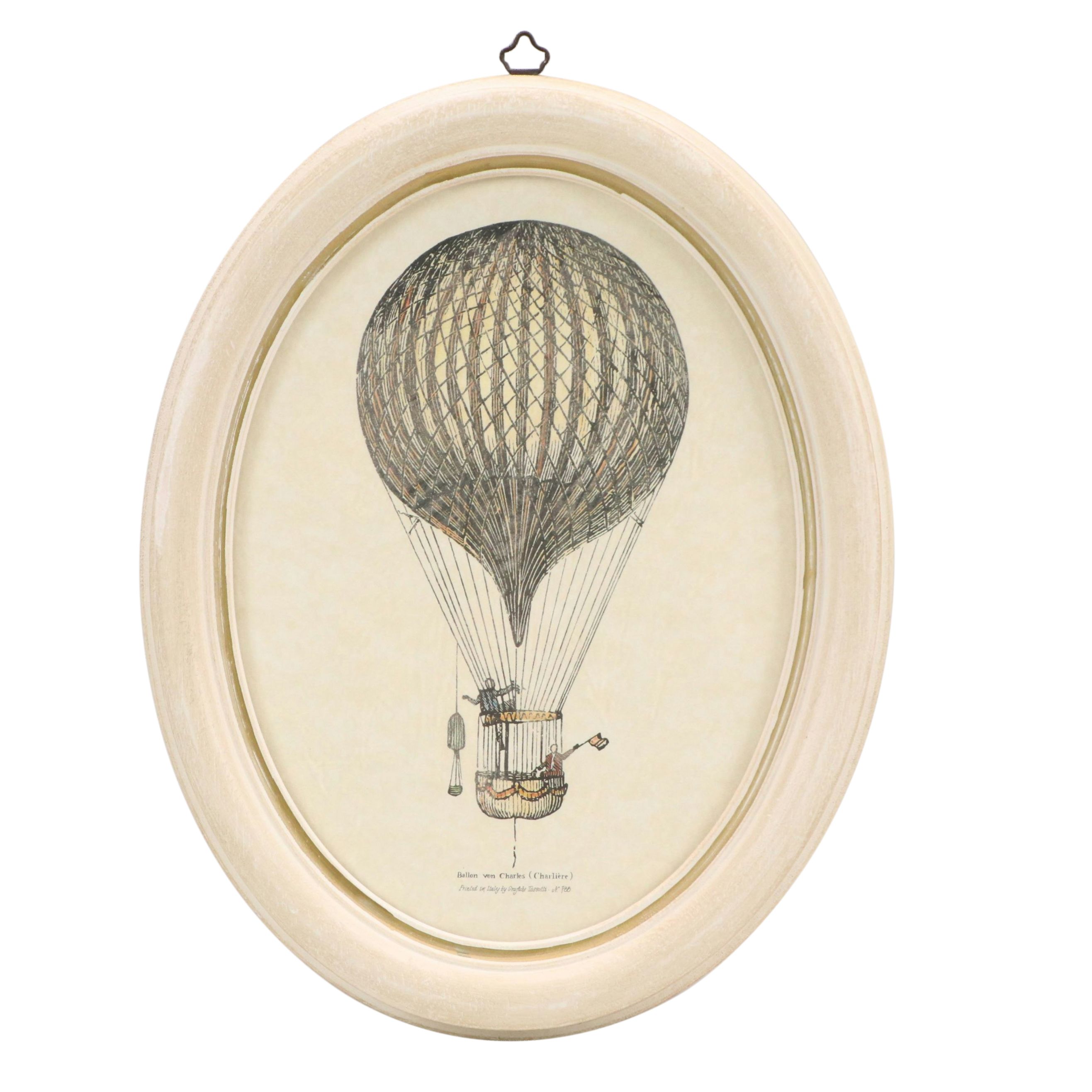 Grafiche Tassotti Halftone Prints of French Hot-Air Balloons