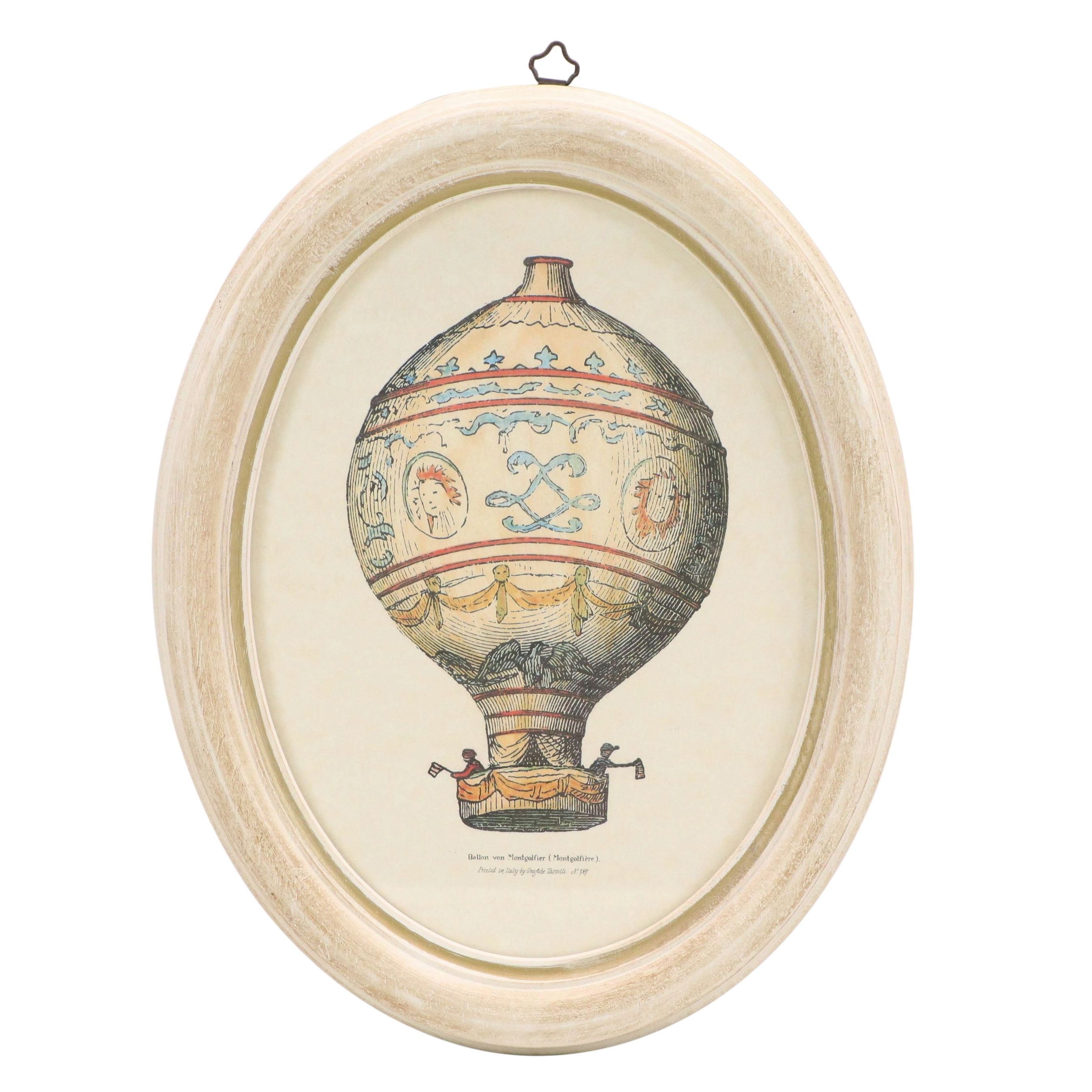 Grafiche Tassotti Halftone Prints of French Hot-Air Balloons