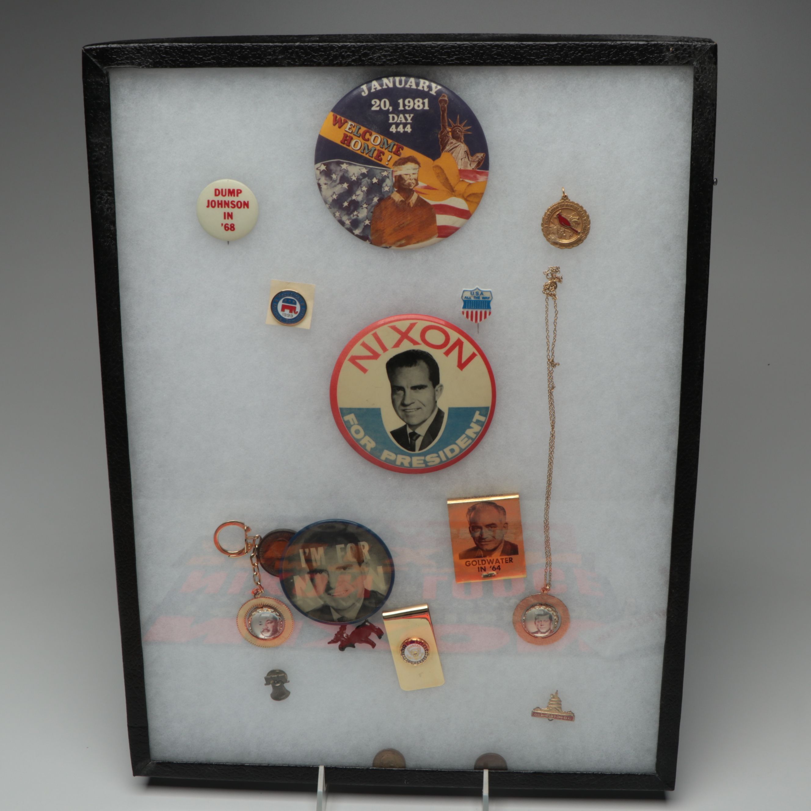 Al Smith for President Pencil, Watergate Pocket Knife, Nixon Masks and More