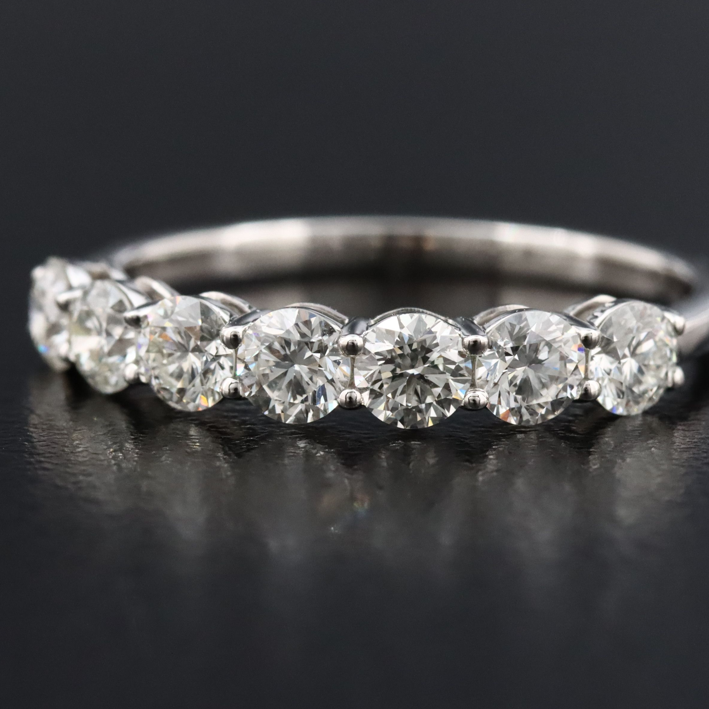 Platinum 1.02 CTW Diamond Ring
