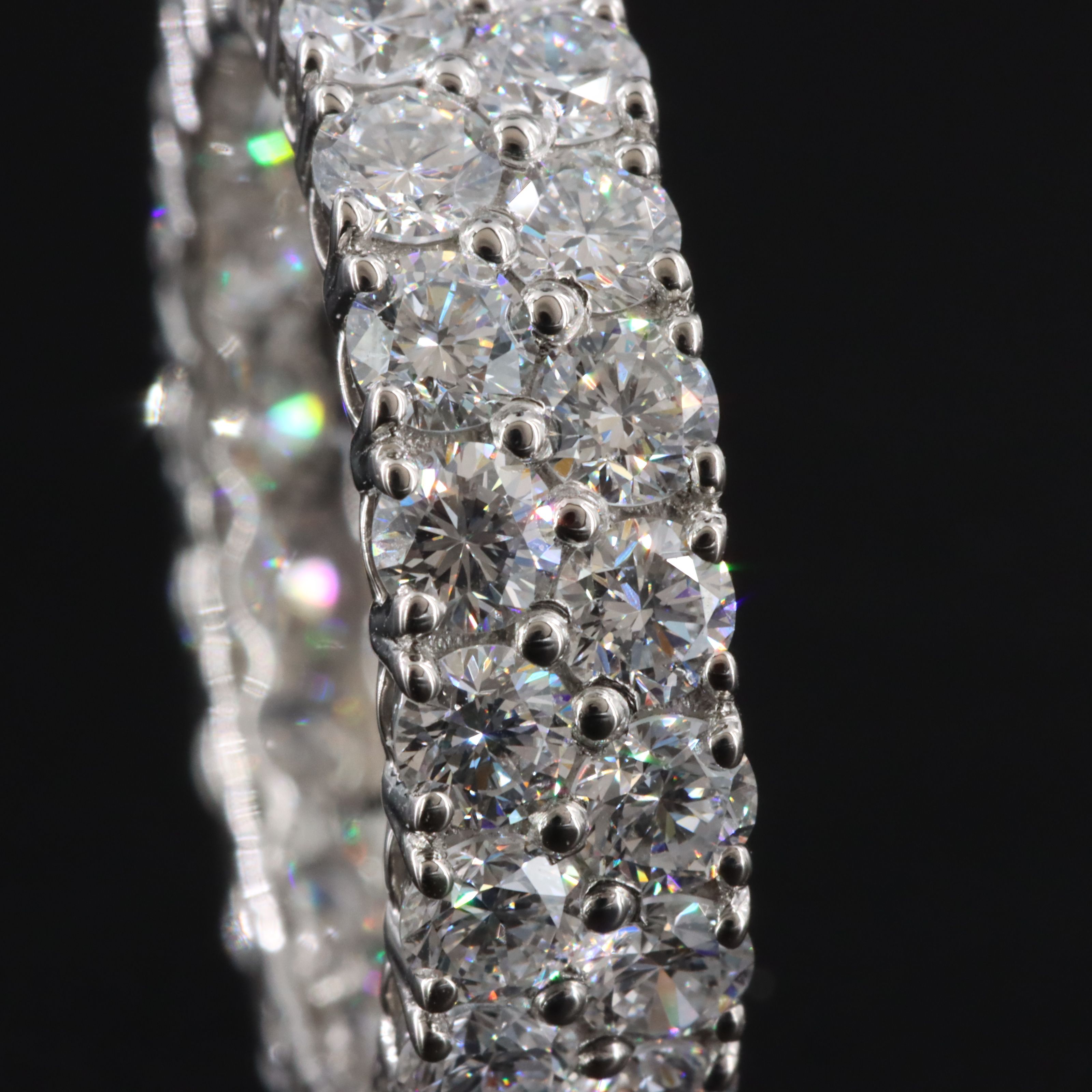 Platinum 4.74 CTW Lab Grown Diamond Eternity Band