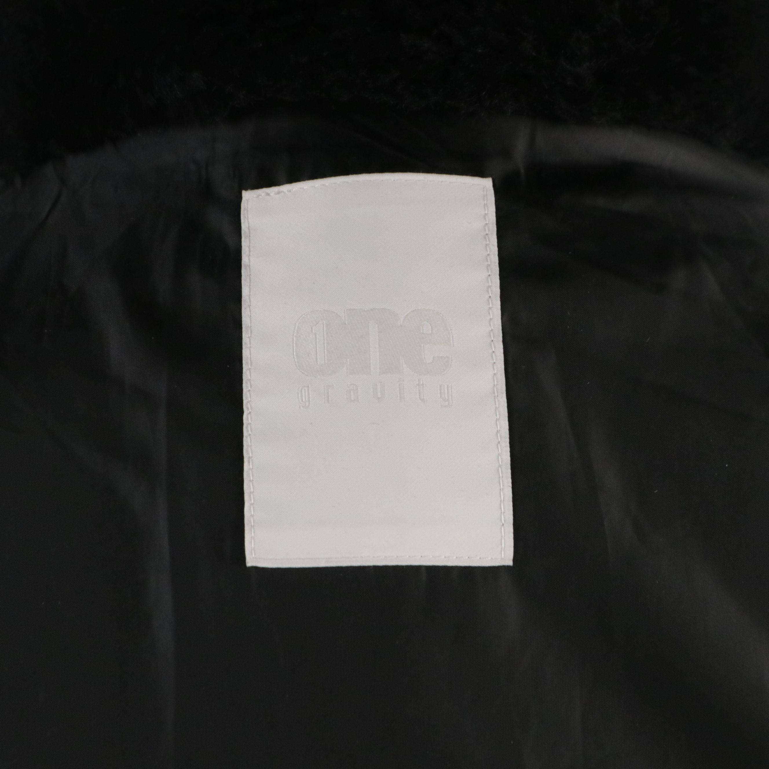 Men's Giorgio Brato One Gravity Reversible Faux Fur/Nylon Bomber Jacket